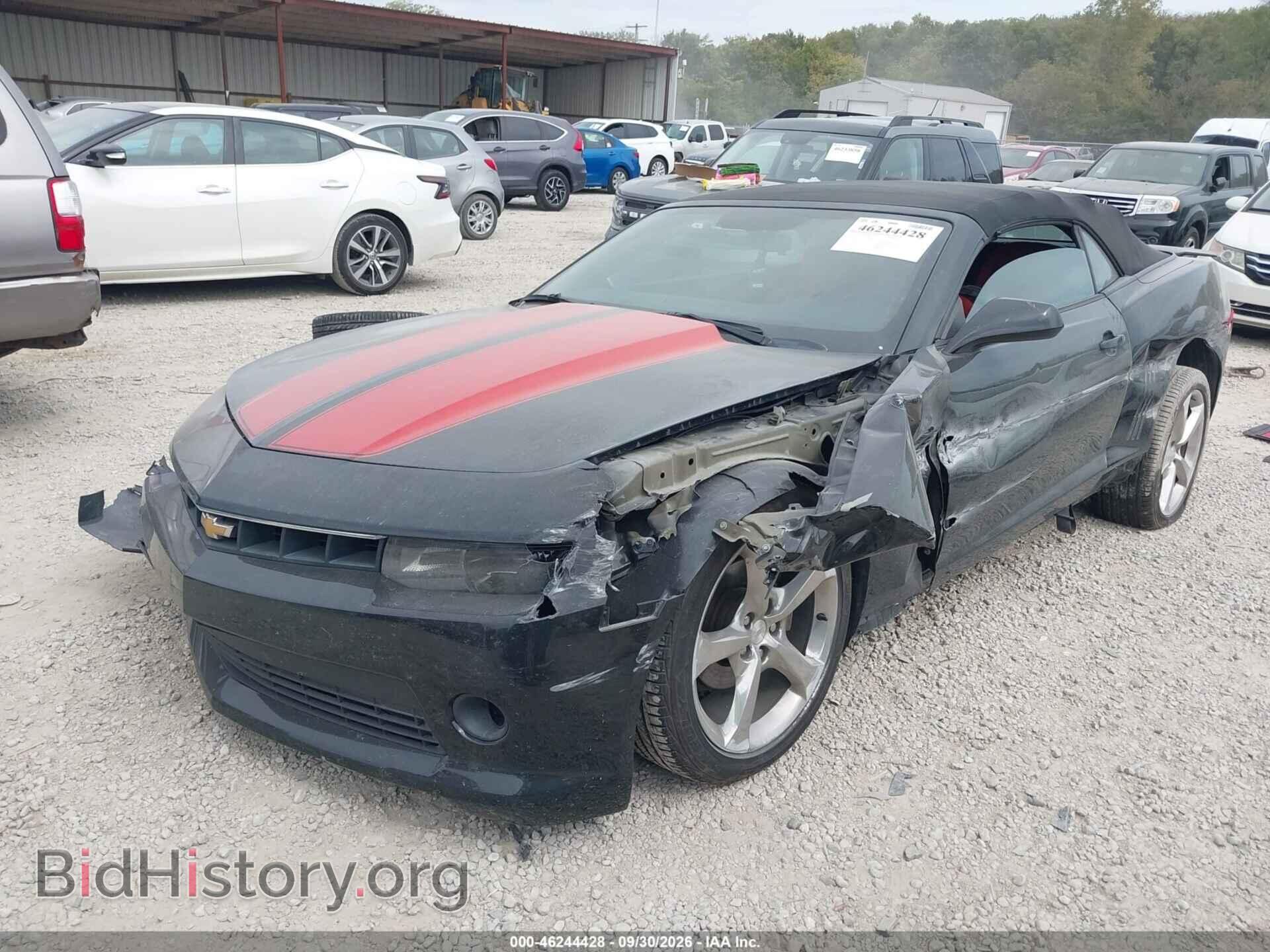 2014 CHEVROLET CAMARO - VIN: 2G1FC3D38E9147616 - Photo 2
