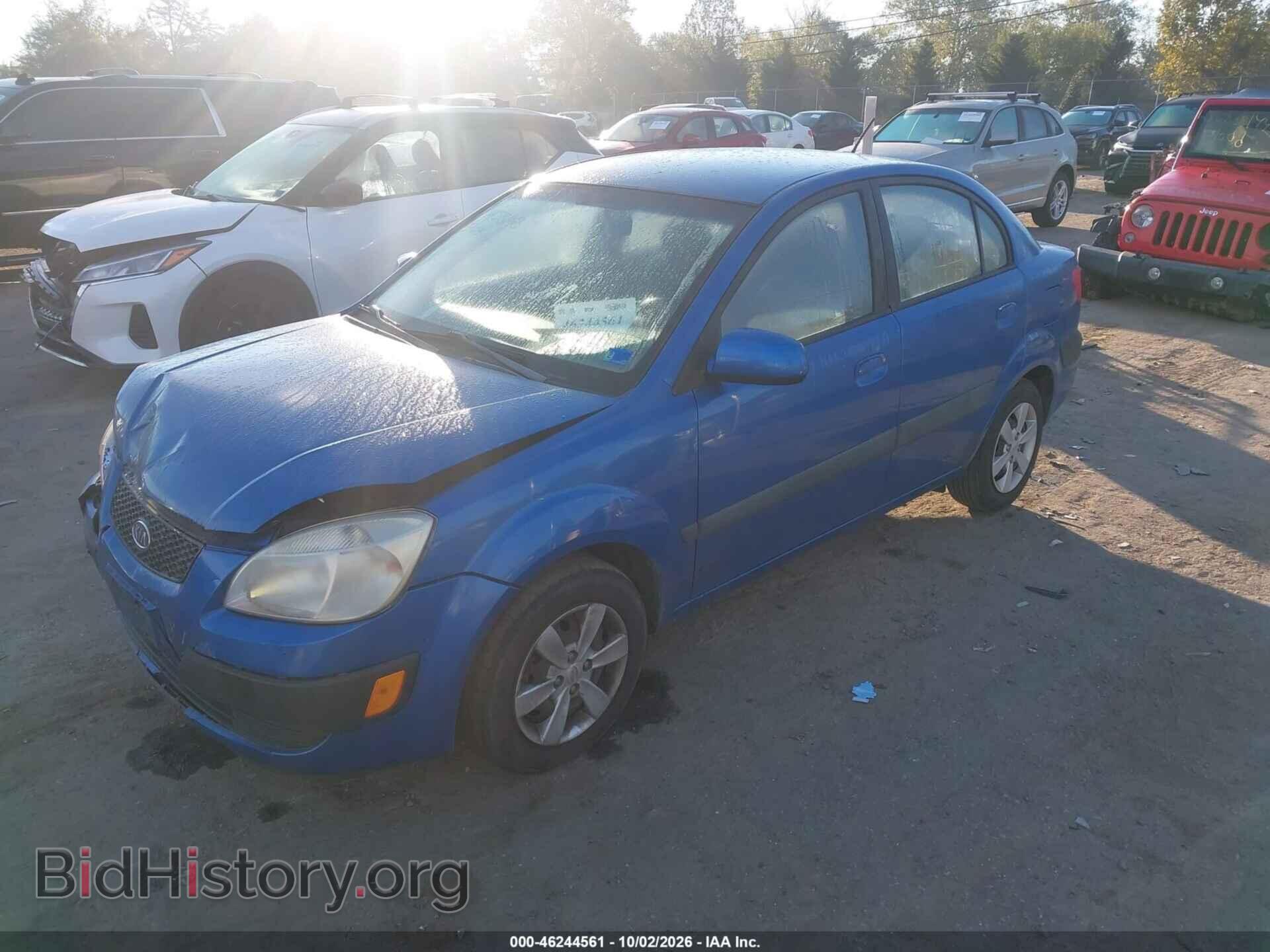 2009 KIA RIO - VIN: KNADE223096454679 - Фото 2