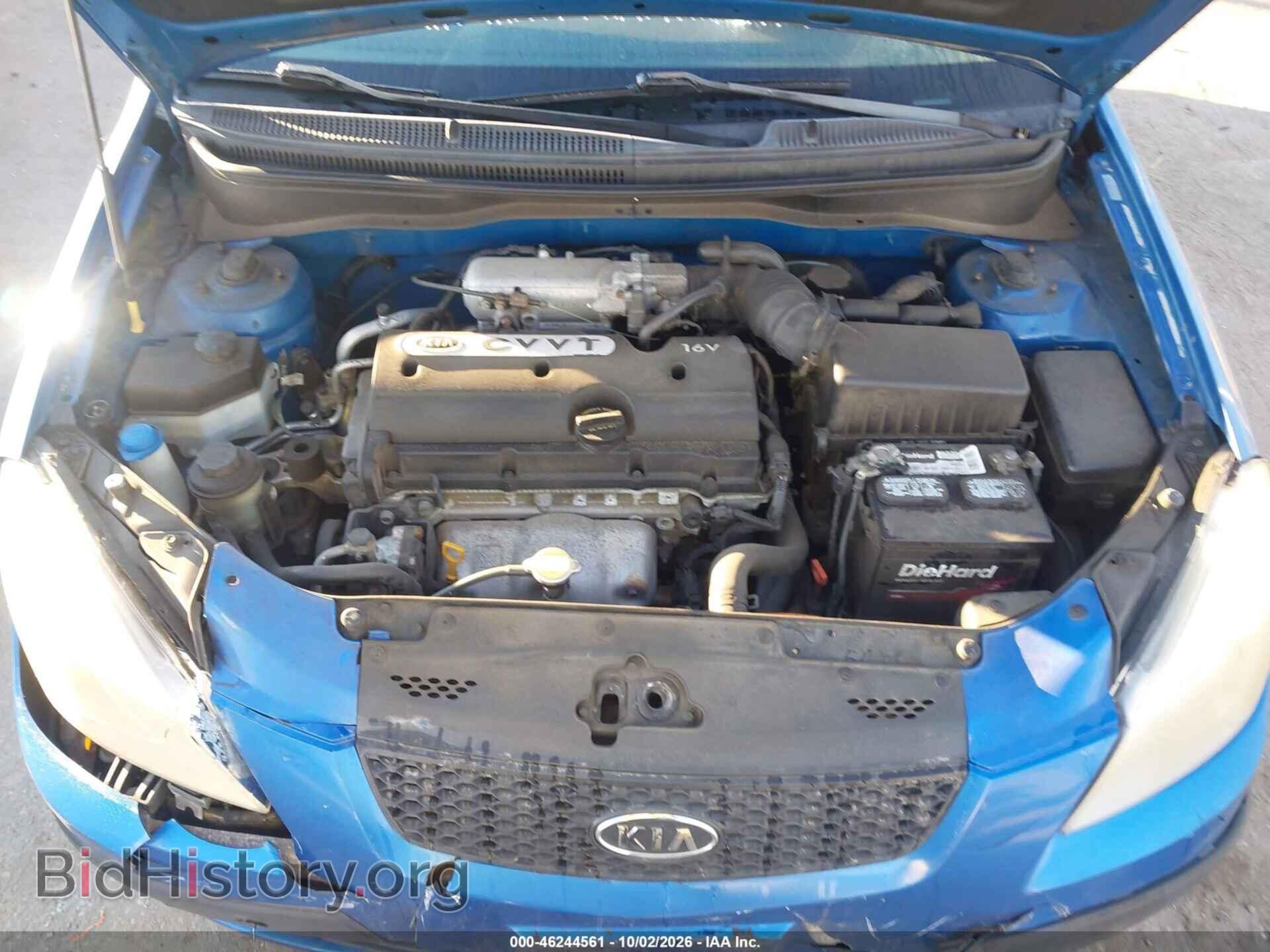 2009 KIA RIO - VIN: KNADE223096454679 - Фото 10