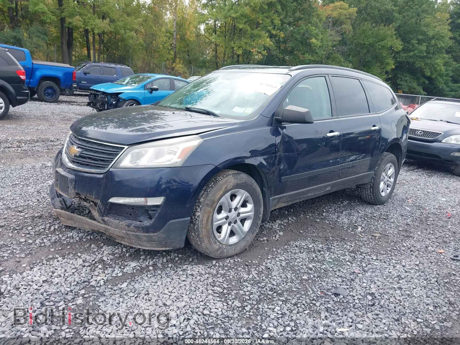 2015 CHEVROLET TRAVERSE - VIN: 1GNKVFKD1FJ248961 - Фото 2