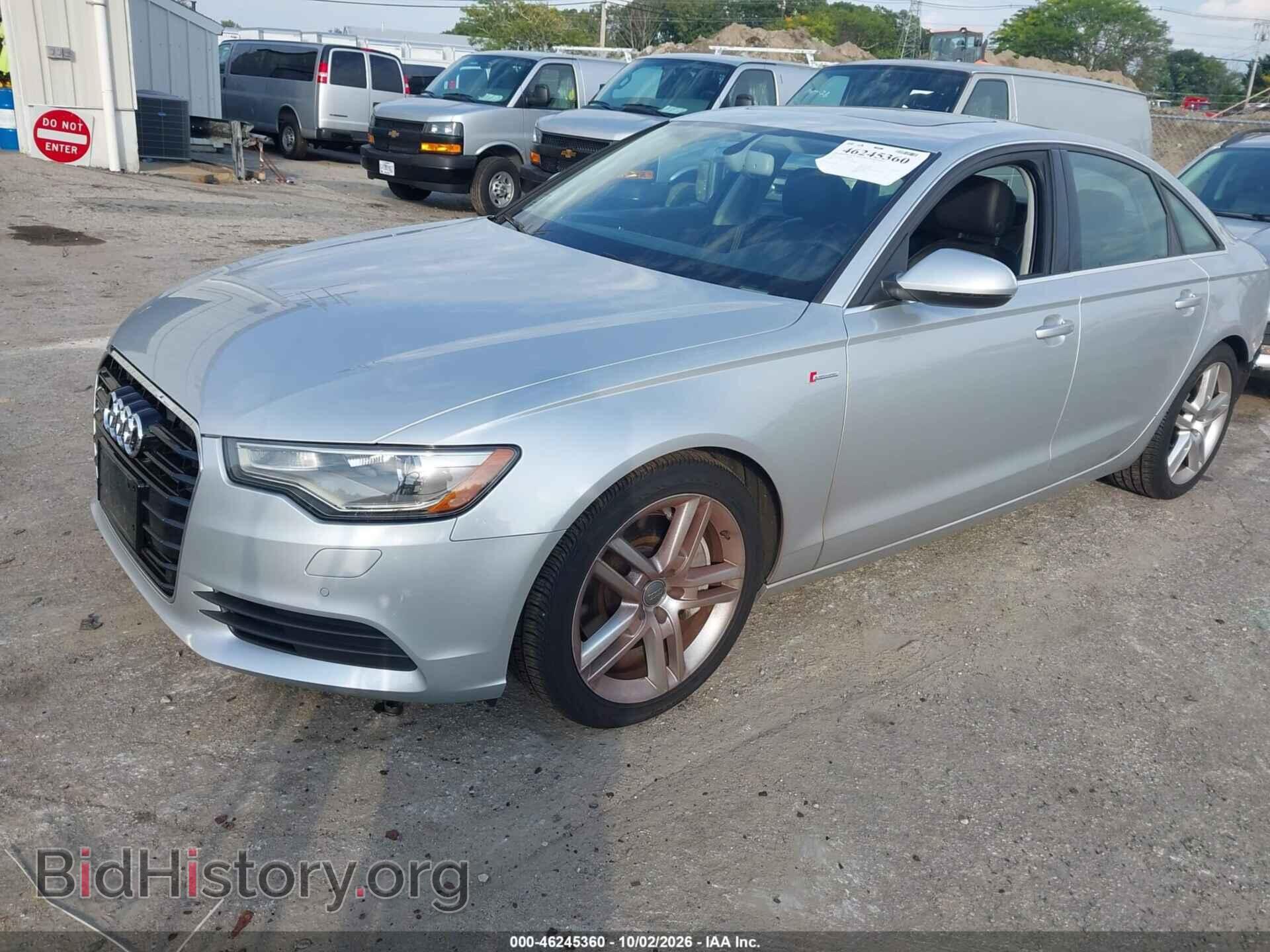 2014 AUDI A6 - VIN: WAUFGAFC5EN043608 - Фото 2