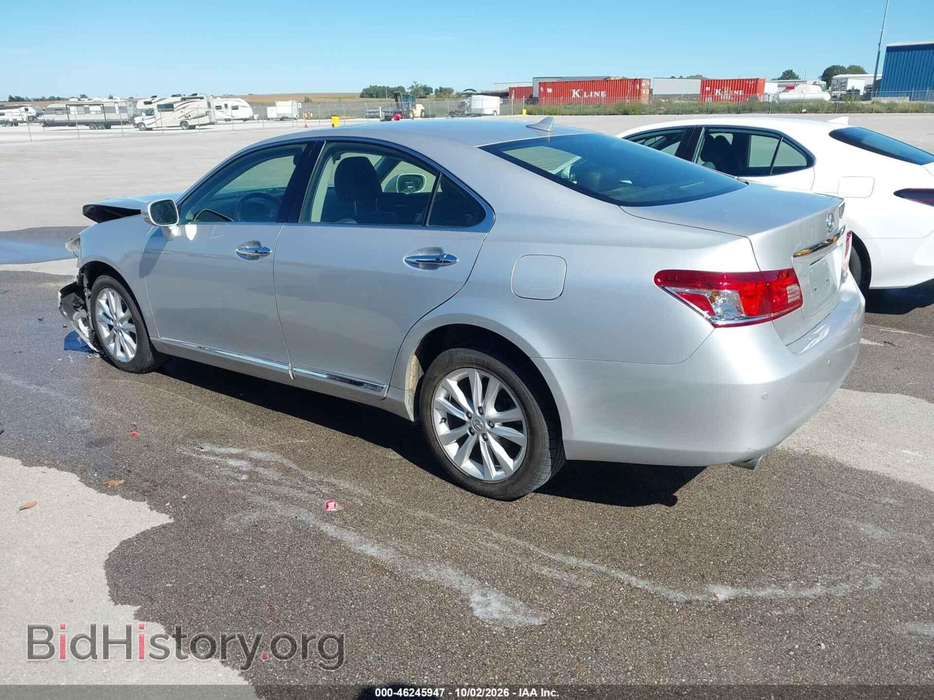 2012 LEXUS ES 350 - VIN: JTHBK1EG9C2495658 - Photo 3