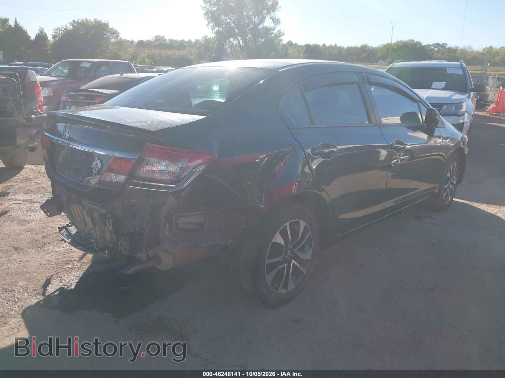 2015 HONDA CIVIC - VIN: 19XFB2F86FE086654 - Фото 4