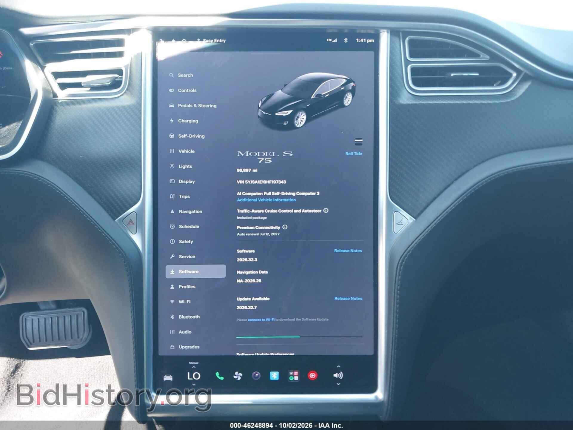 2017 TESLA MODEL S - VIN: 5YJSA1E10HF197343 - Photo 7