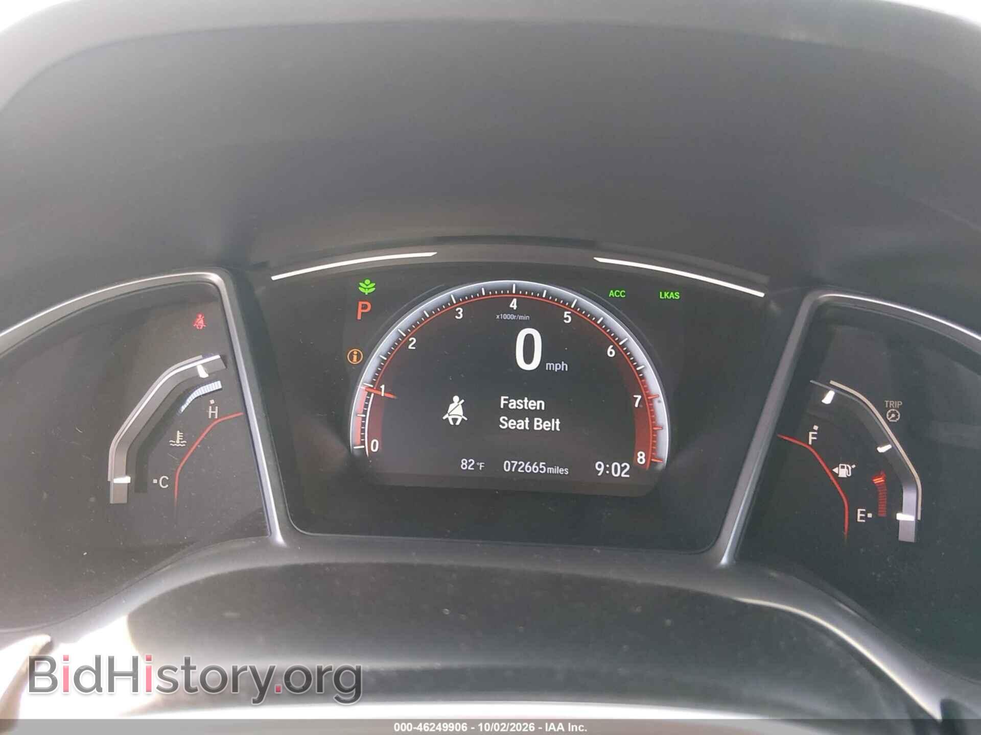 2019 HONDA CIVIC - VIN: 2HGFC2F88KH500885 - Фото 7