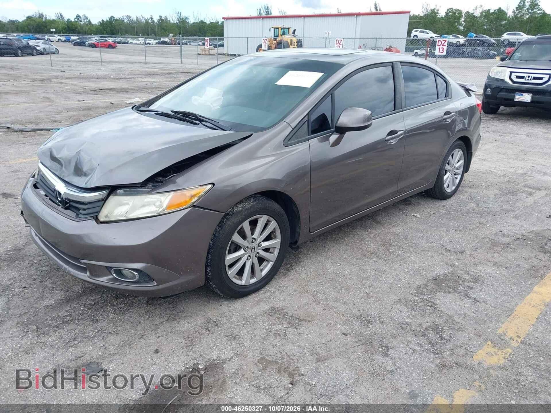 2012 HONDA CIVIC - VIN: 2HGFB2F82CH534986 - Photo 2