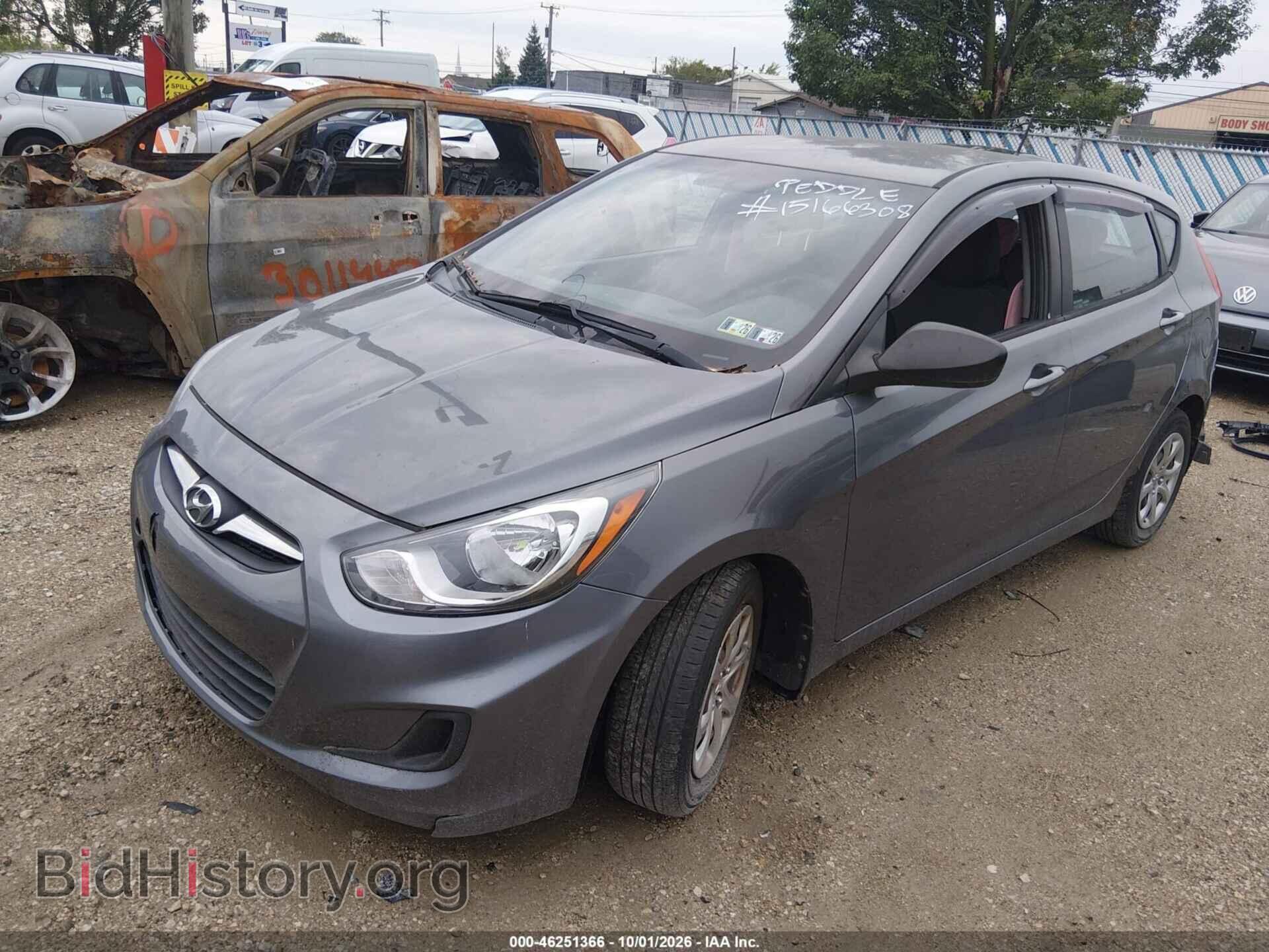 2014 HYUNDAI ACCENT - VIN: KMHCT5AE6EU172248 - Фото 2