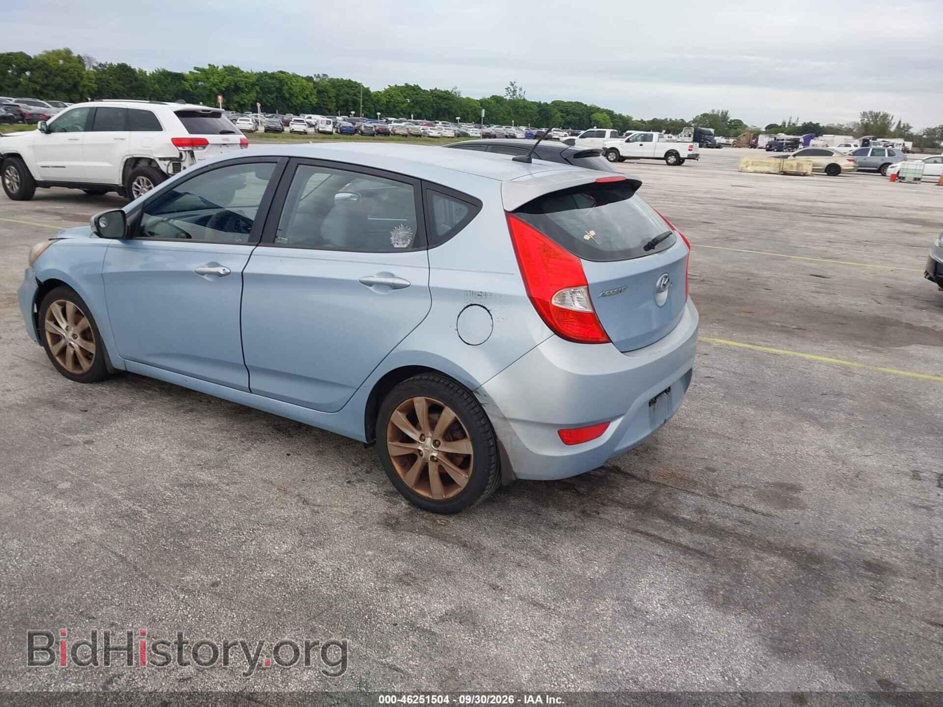 2013 HYUNDAI ACCENT - VIN: KMHCU5AE0DU097574 - Photo 3