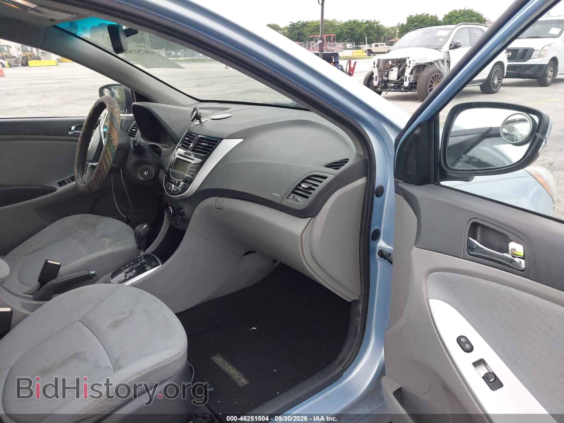 2013 HYUNDAI ACCENT - VIN: KMHCU5AE0DU097574 - Photo 5
