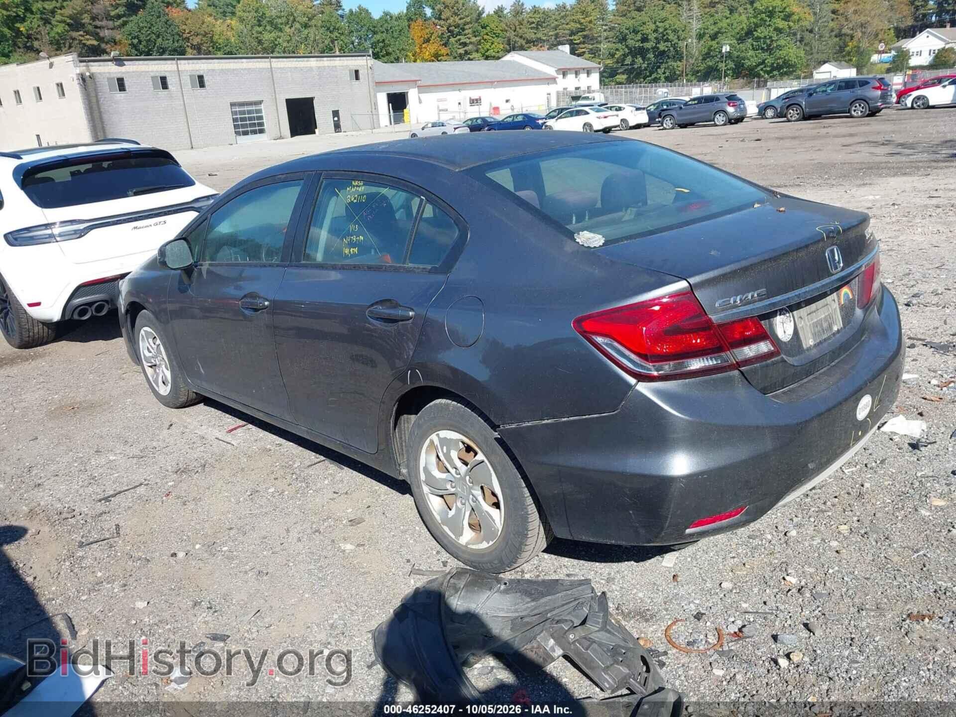 2013 HONDA CIVIC - VIN: 19XFB2F50DE208654 - Фото 3
