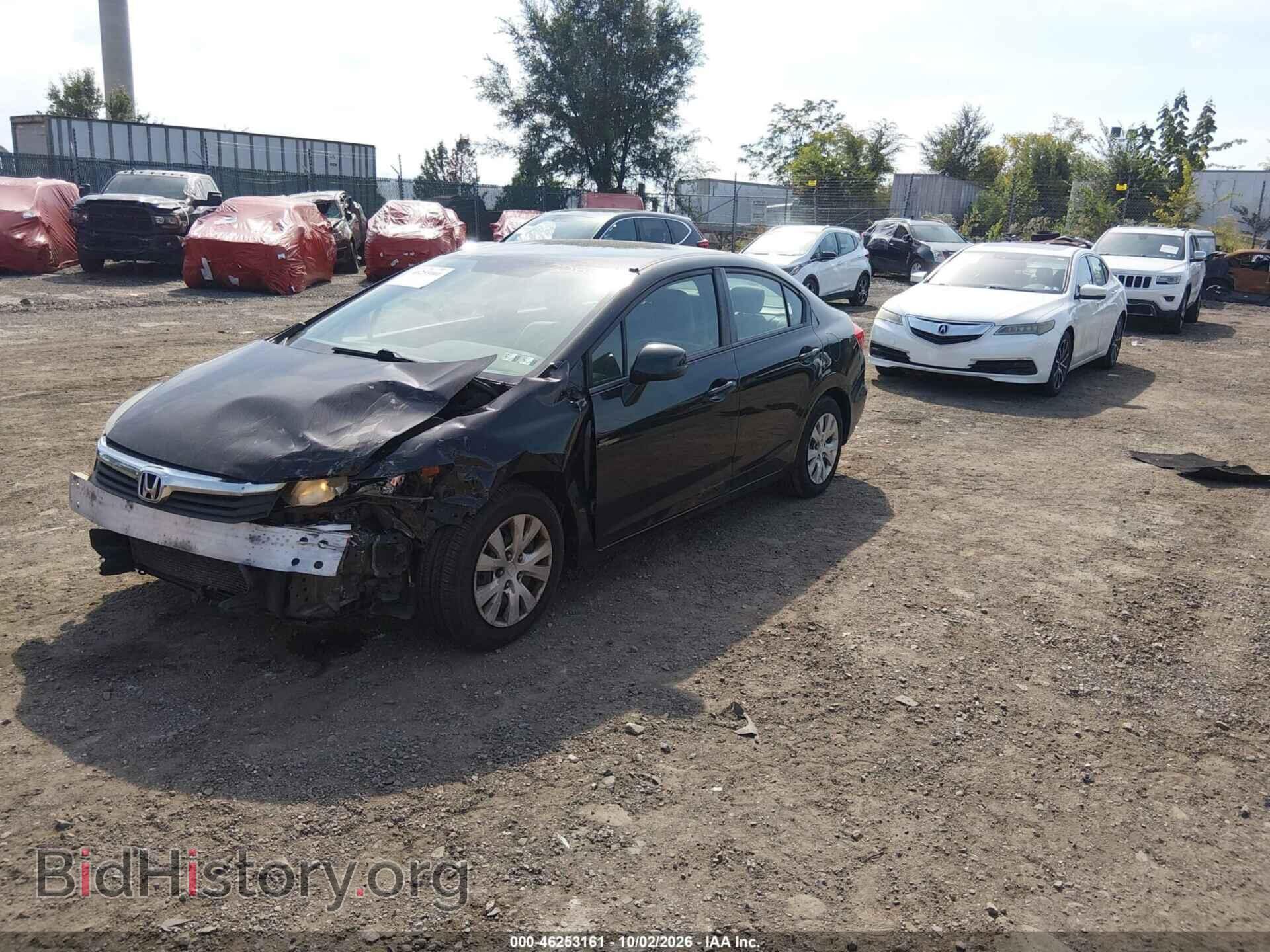 2012 HONDA CIVIC - VIN: 19XFB2F58CE328801 - Фото 2