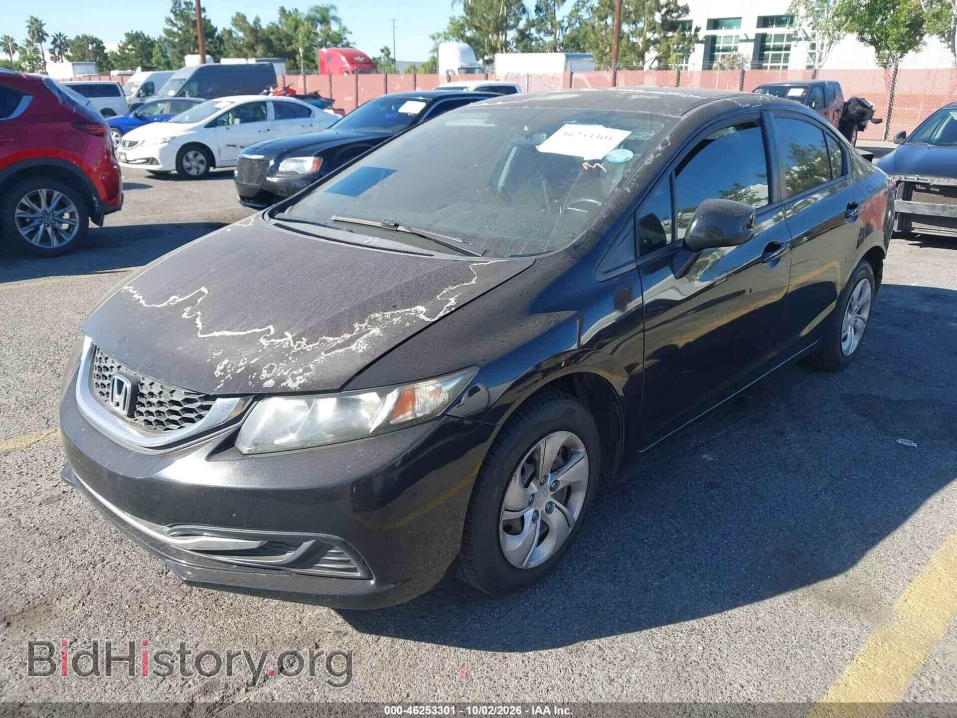 2013 HONDA CIVIC - VIN: 19XFB2E54DE037151 - Фото 2