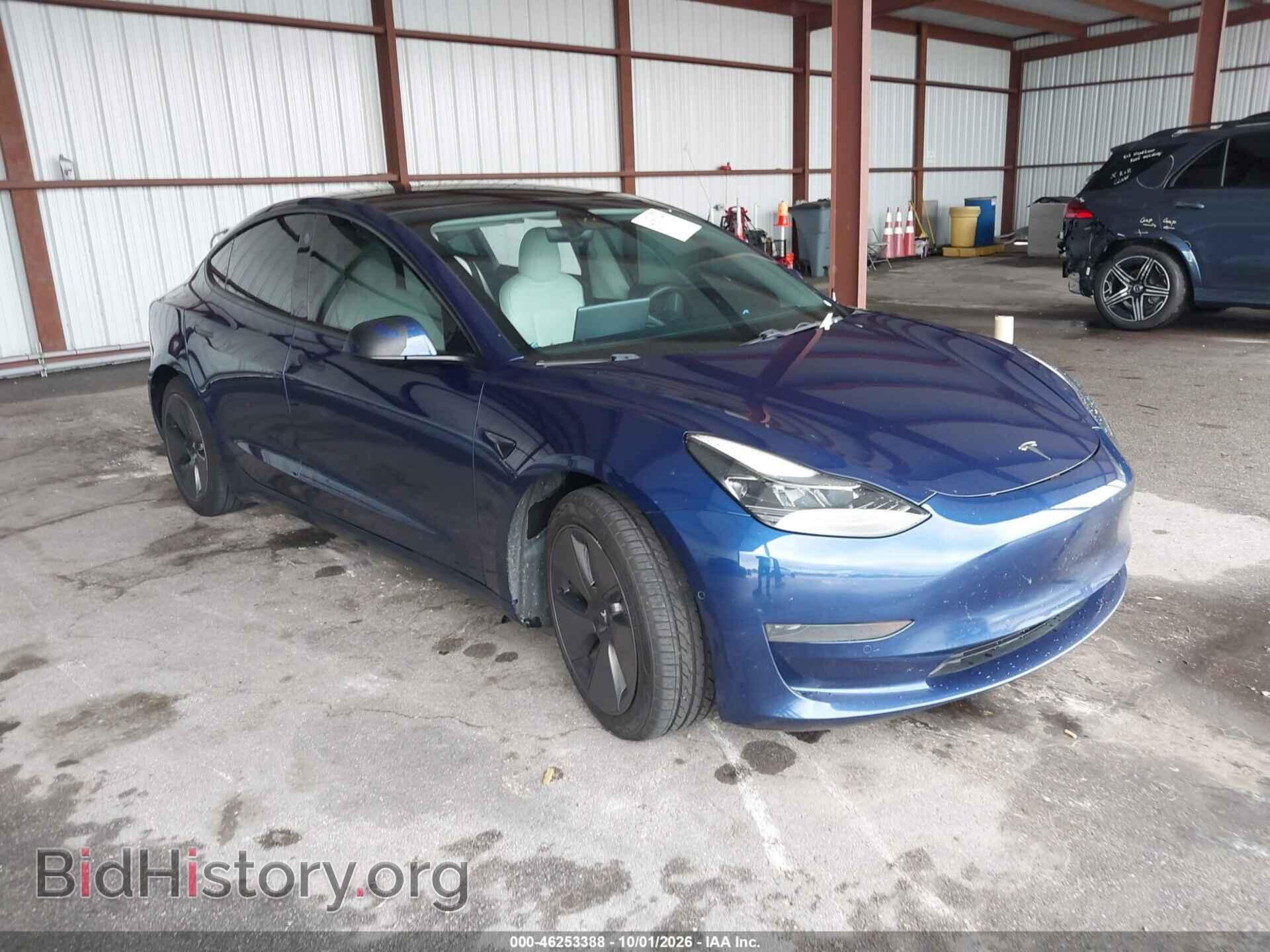 Photo 5YJ3E1EA4MF920789 - TESLA MODEL 3 2021