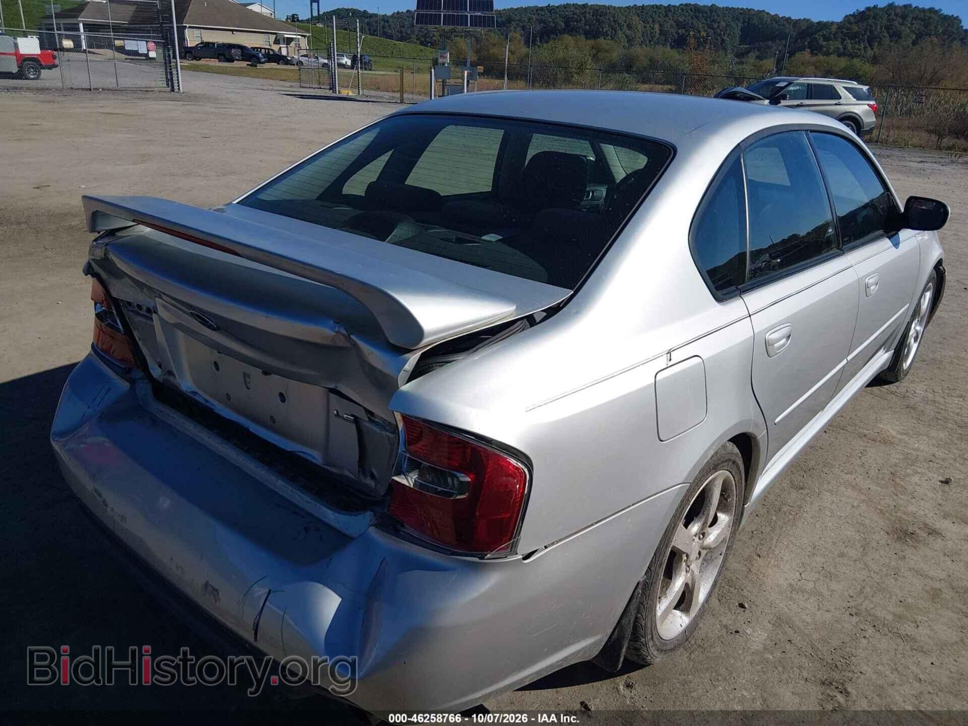 2007 SUBARU LEGACY - VIN: 4S3BL616X77208135 - Фото 4