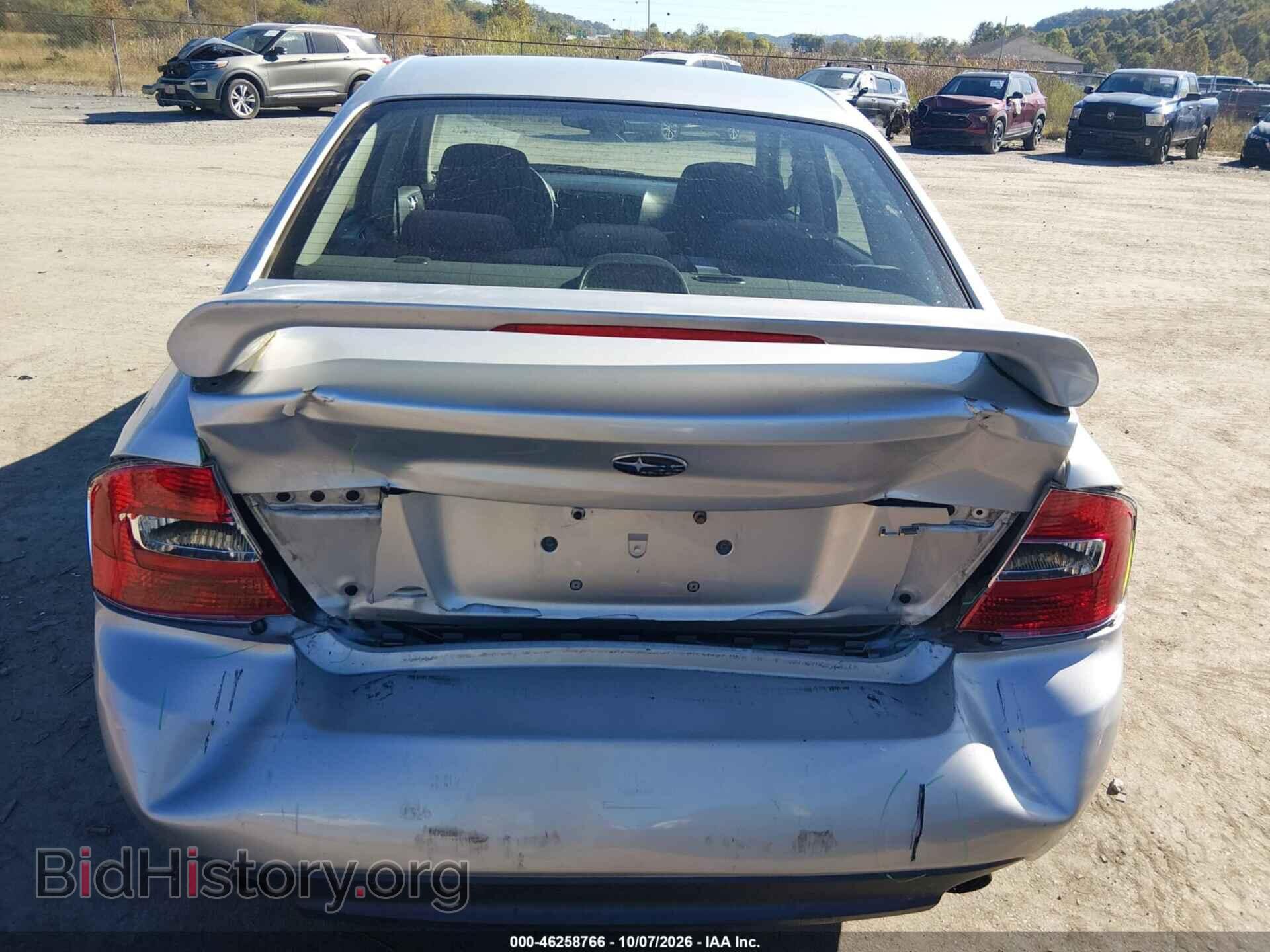 2007 SUBARU LEGACY - VIN: 4S3BL616X77208135 - Фото 6