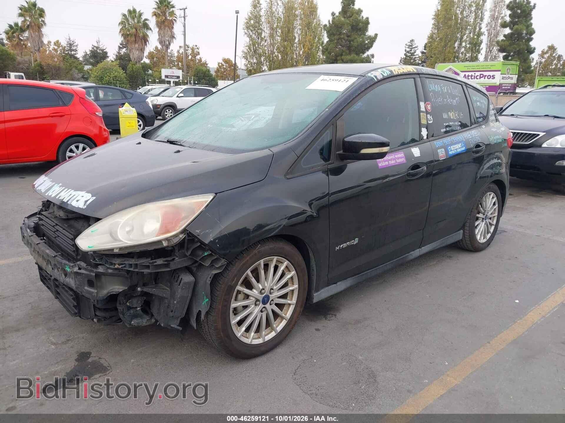 2014 FORD C-MAX HYBRID - VIN: 1FADP5AU4EL518569 - Фото 2