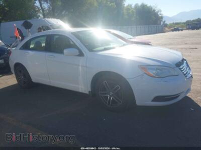 2012 Chrysler 200 LX, white — VIN 1C3CCBAB6CN272094, IAAI