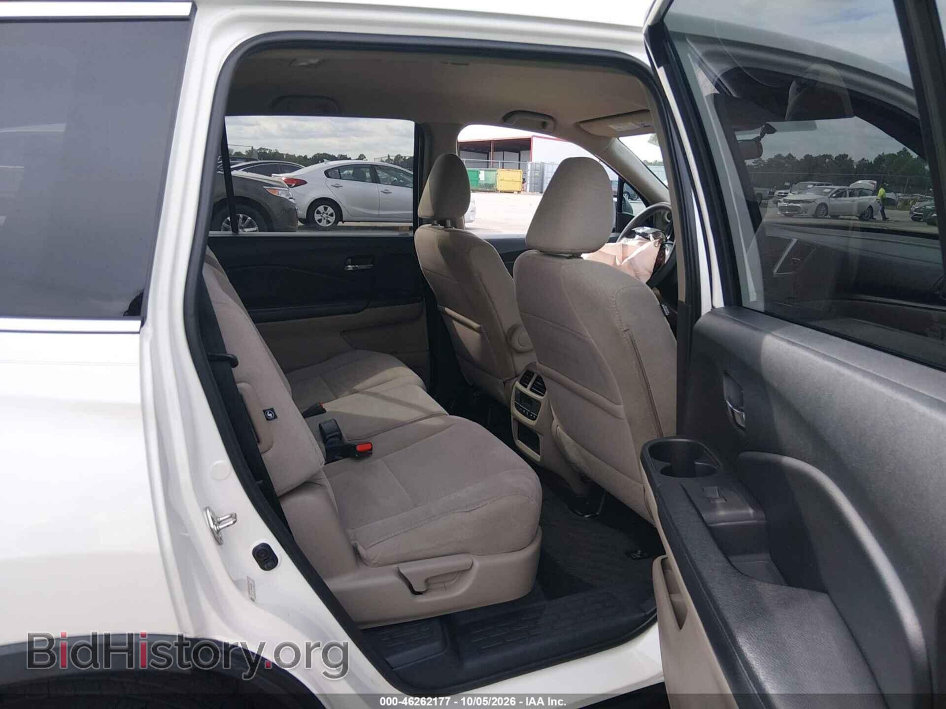 2016 HONDA PILOT - VIN: 5FNYF6H3XGB045509 - Фото 8