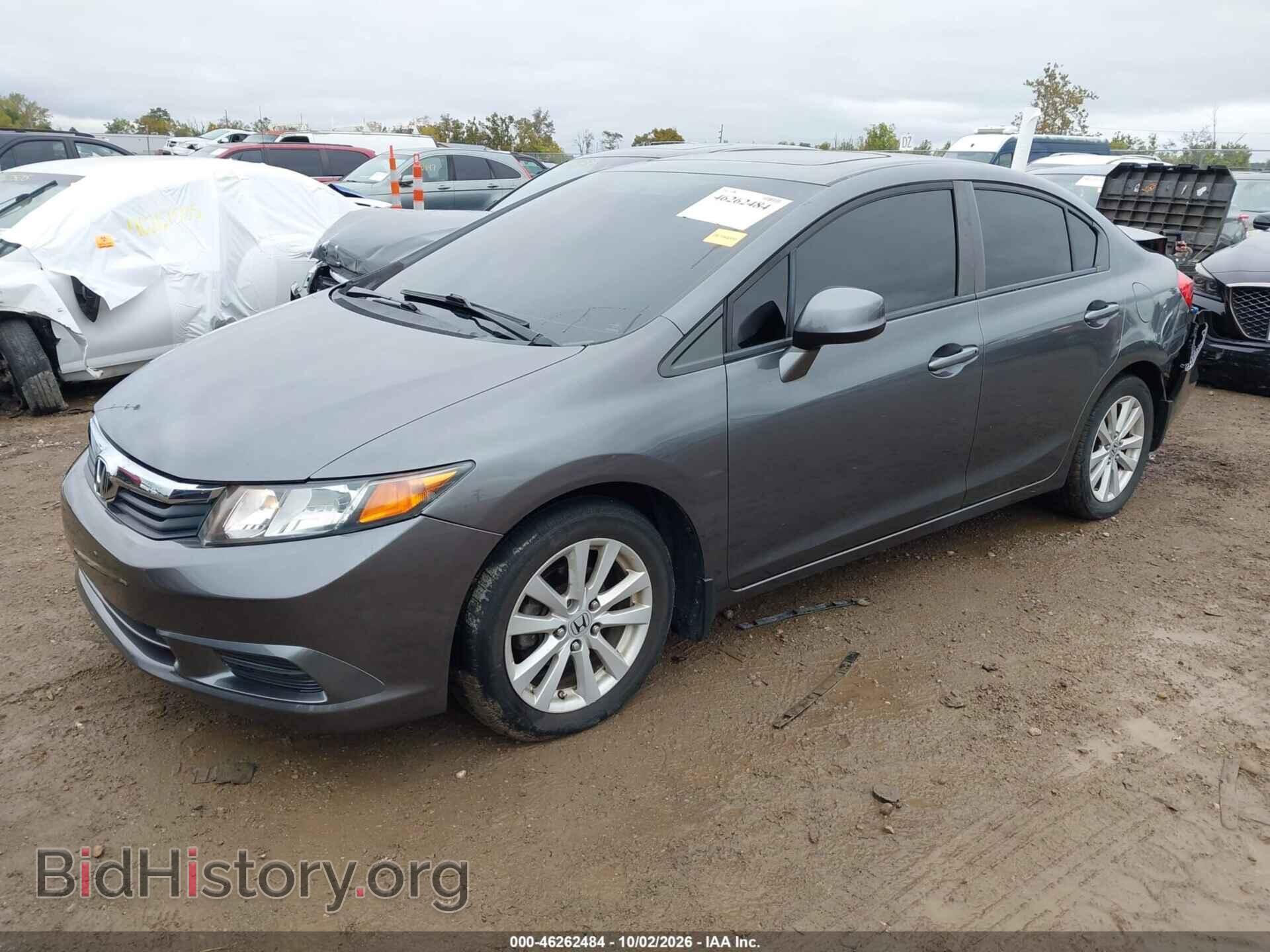 2012 HONDA CIVIC - VIN: 19XFB2F83CE021904 - Фото 2