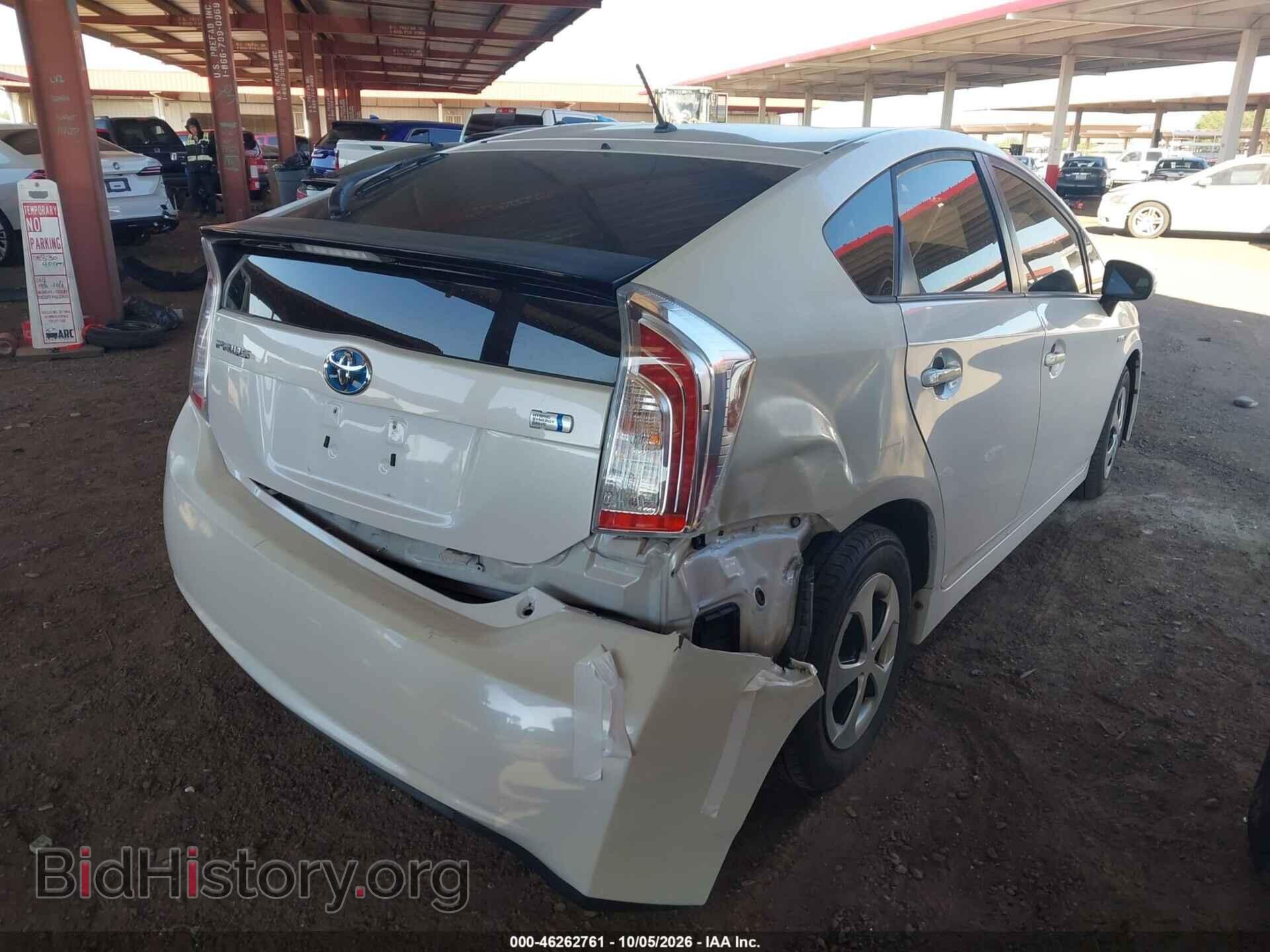 2013 TOYOTA PRIUS - VIN: JTDKN3DU5D5678213 - Photo 4