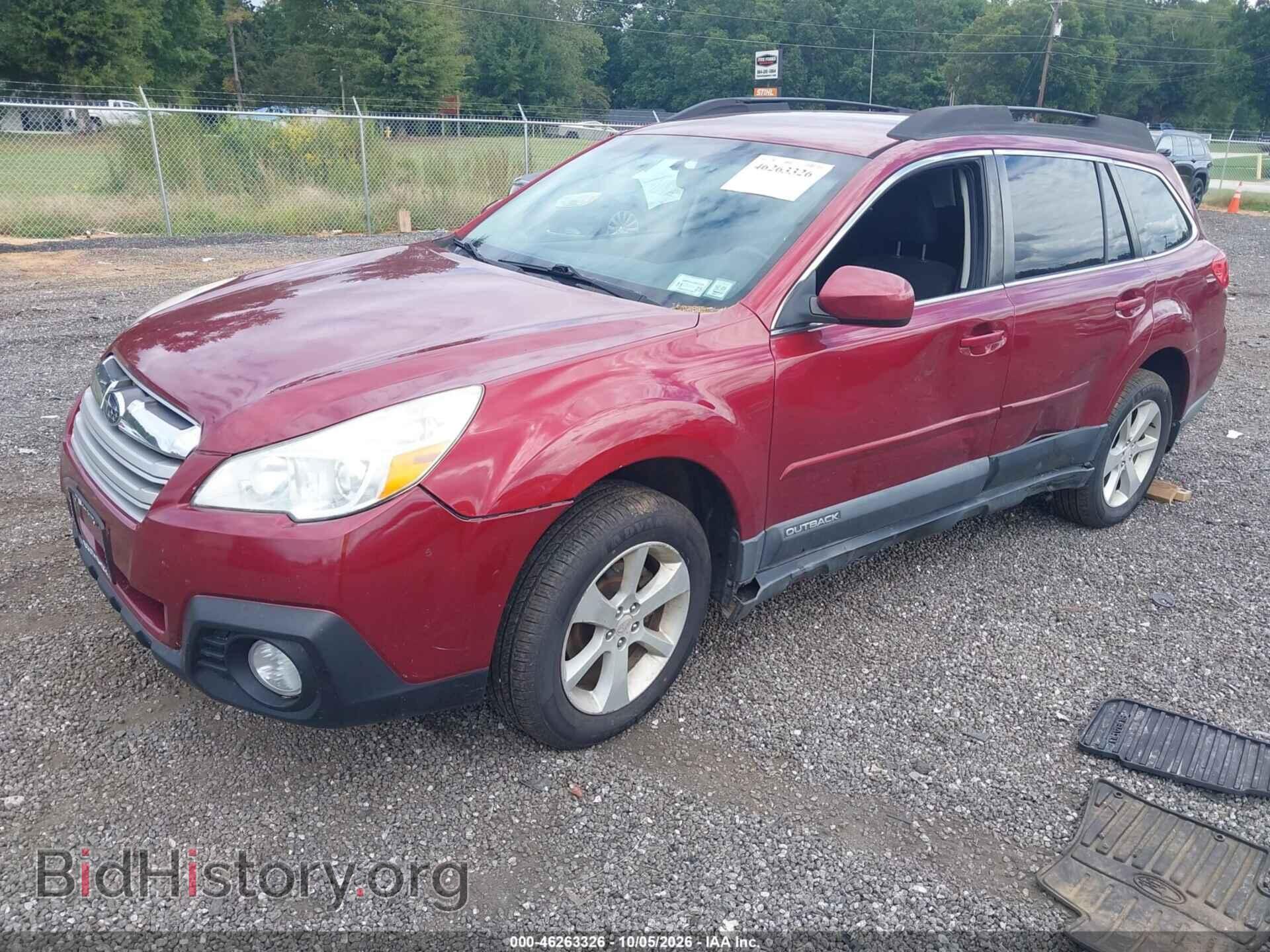 2014 SUBARU OUTBACK - VIN: 4S4BRBCCXE3304843 - Фото 2