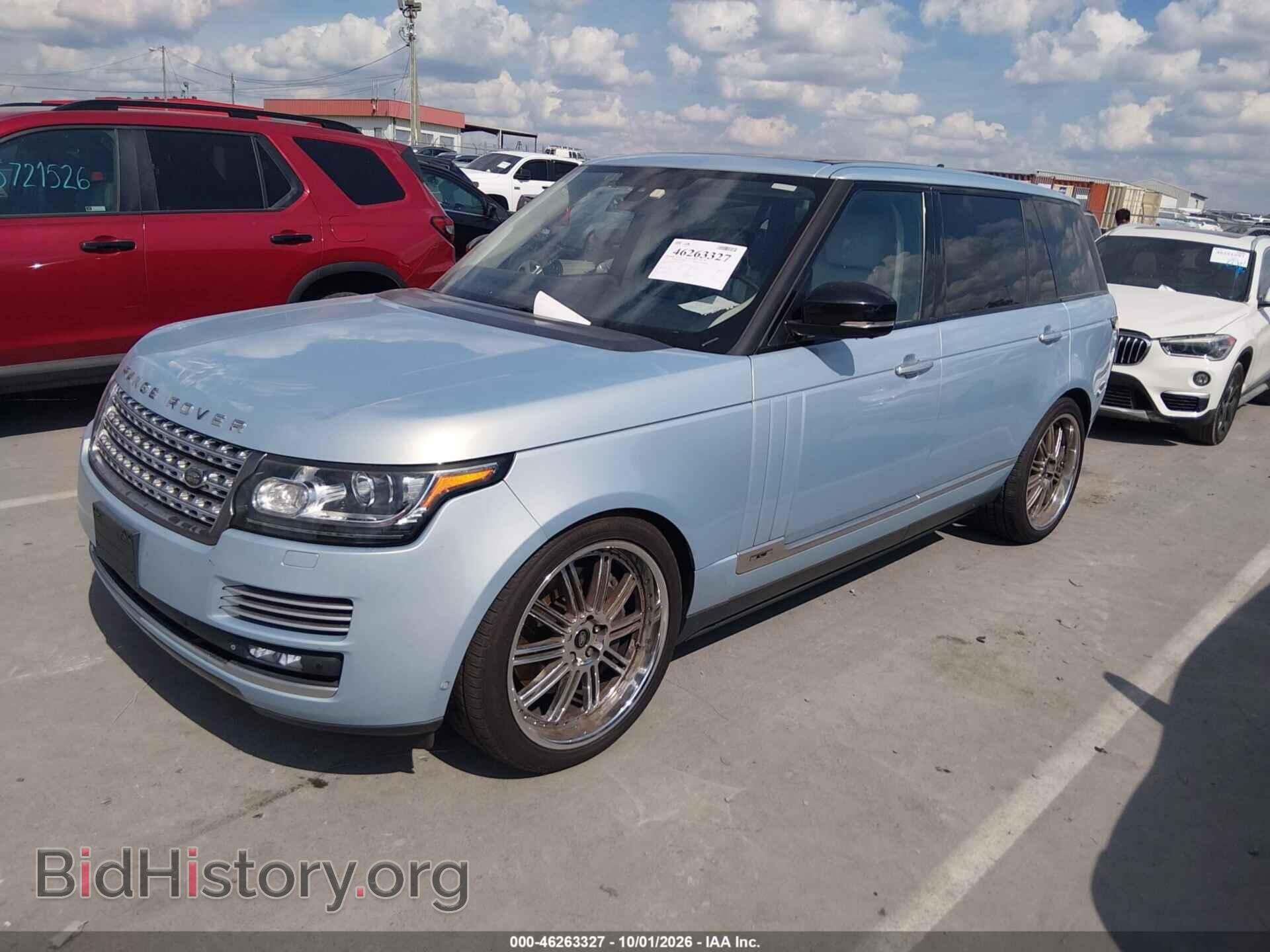 2015 LAND ROVER RANGE ROVER - VIN: SALGV3TF8FA213629 - Photo 2