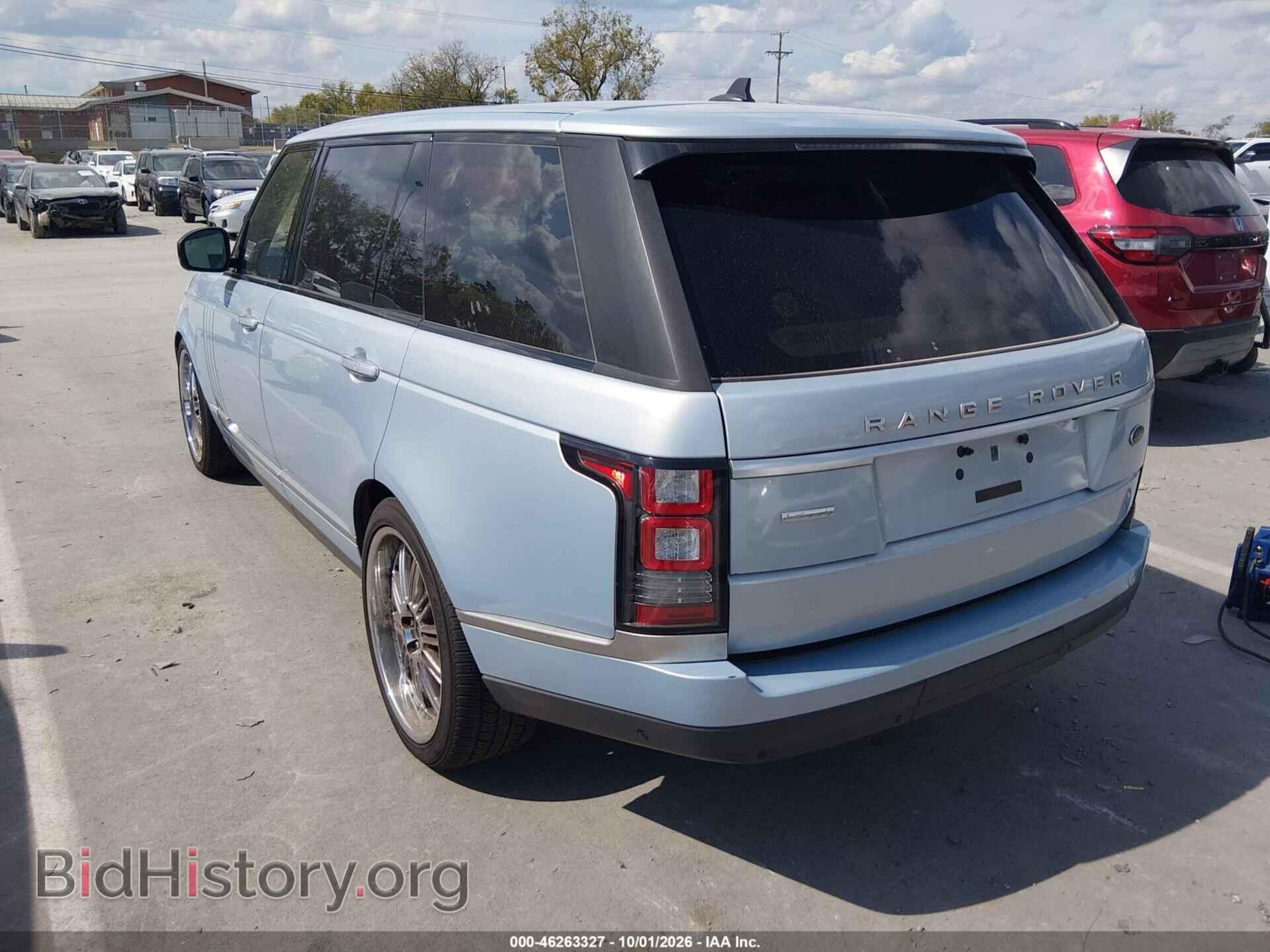 2015 LAND ROVER RANGE ROVER - VIN: SALGV3TF8FA213629 - Photo 3