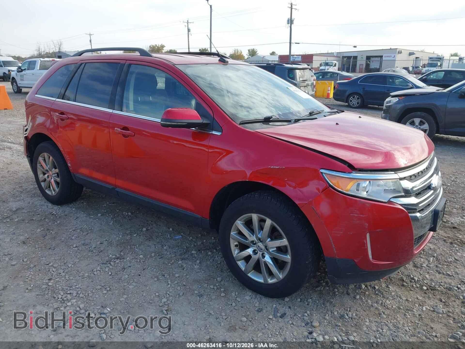 2012 Ford EDGE Limited (VIN 2FMDK4KC7CBA29701) — photo 1 of 16, IAAI, damage: right rear