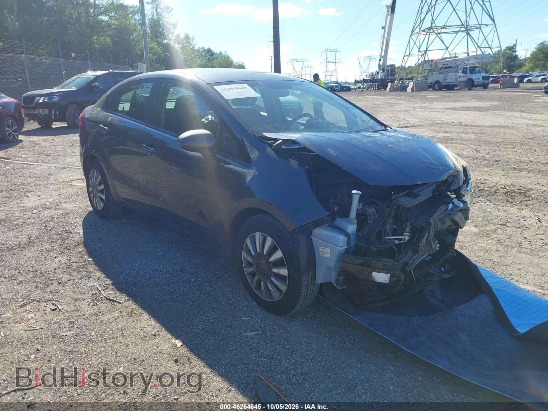 Фотография KNADN4A32D6128968 - KIA RIO 2013