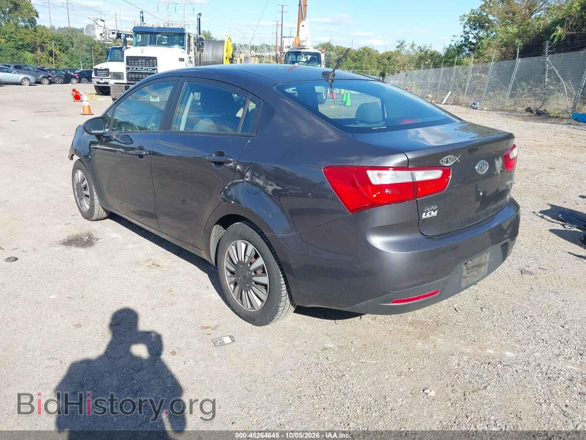 2013 KIA RIO - VIN: KNADN4A32D6128968 - Photo 3