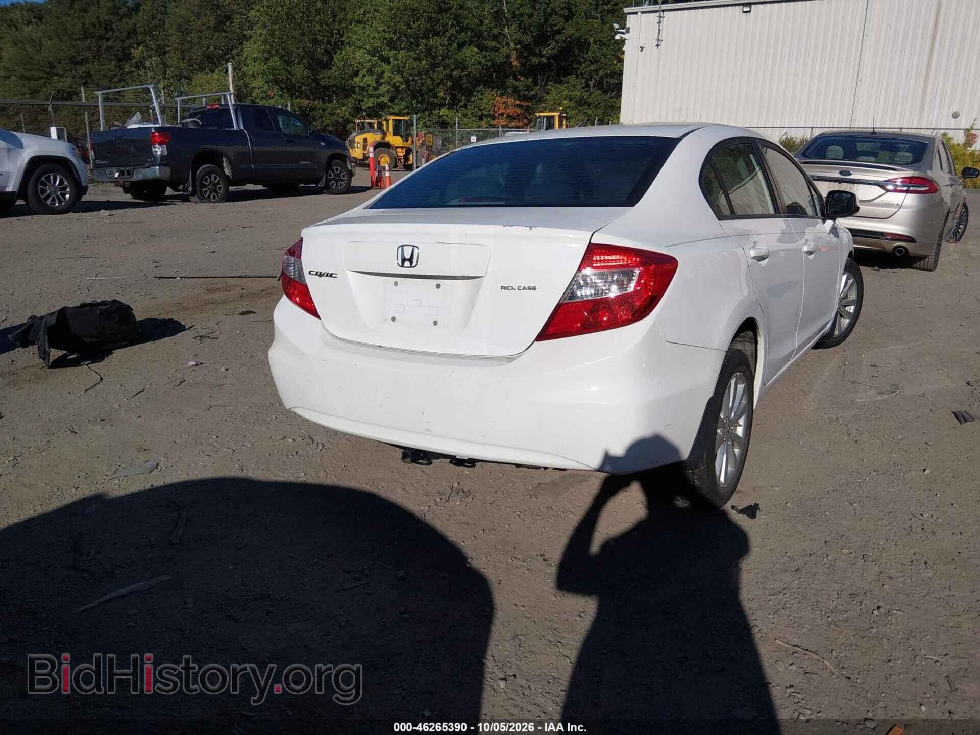 2012 HONDA CIVIC - VIN: 19XFB2F85CE004392 - Фото 4