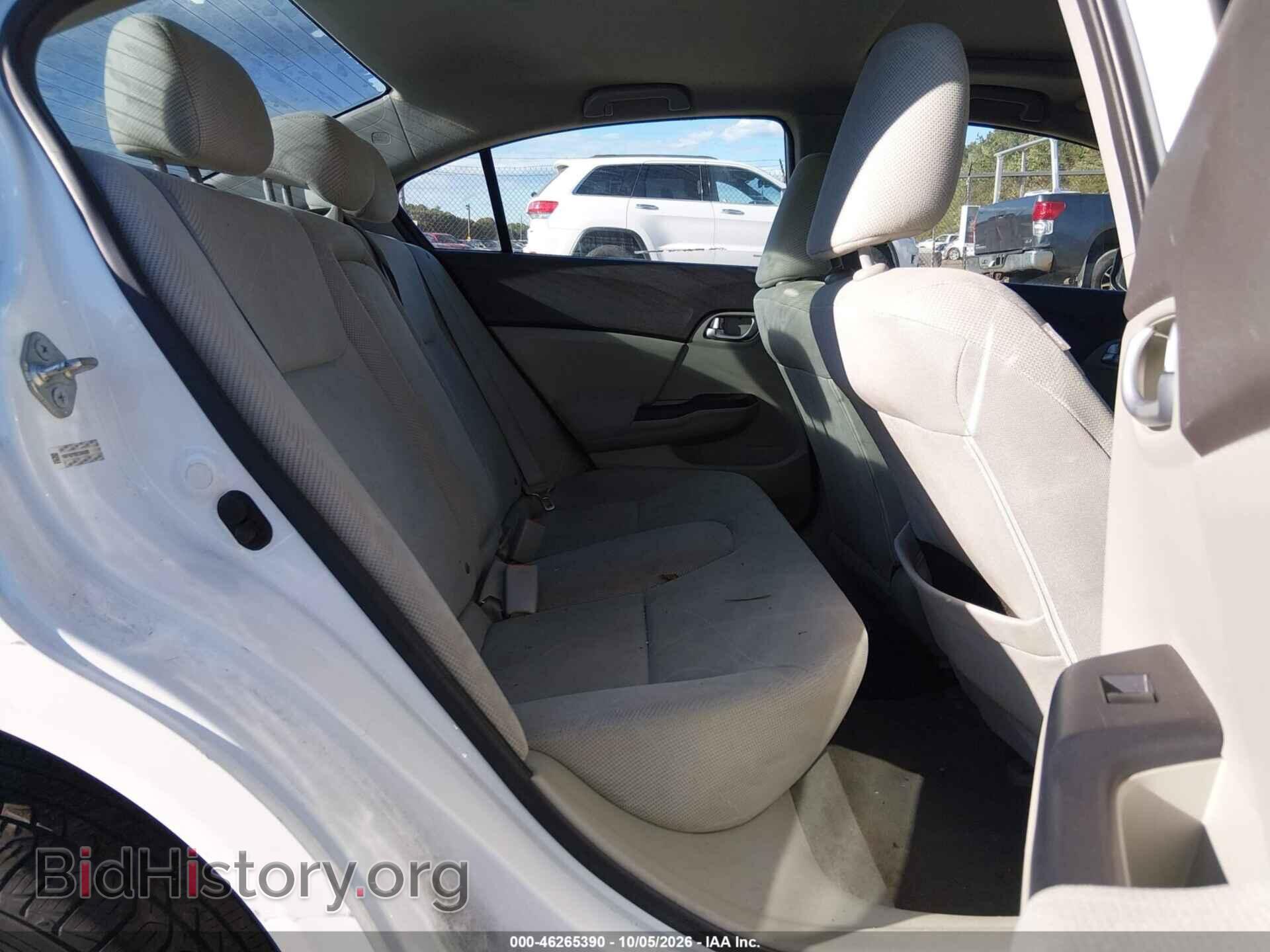 2012 HONDA CIVIC - VIN: 19XFB2F85CE004392 - Фото 8