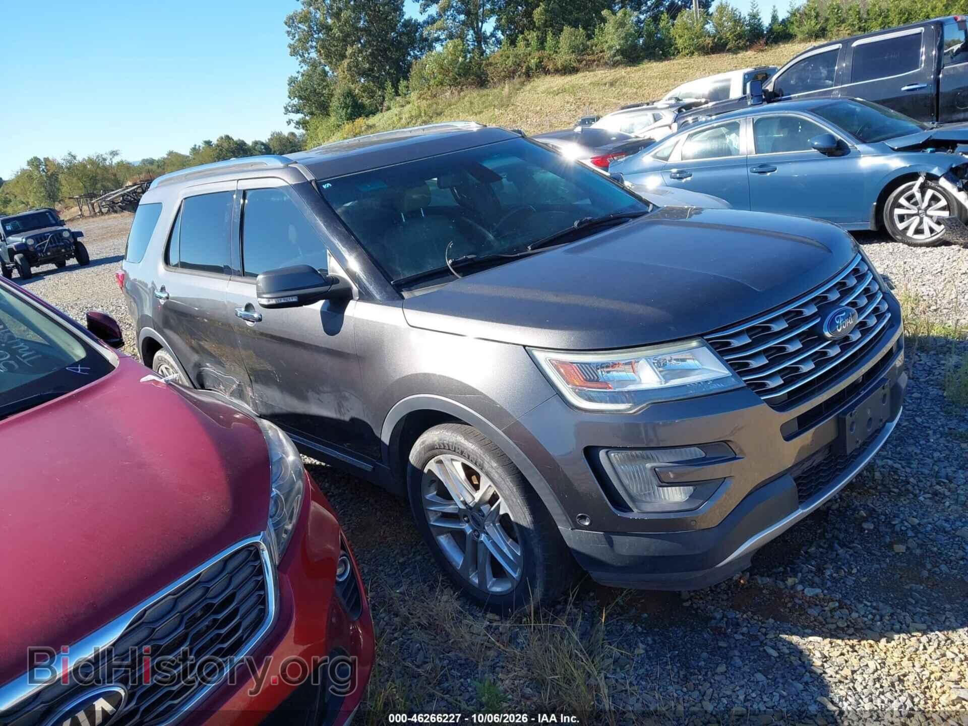 Фотография 1FM5K7FH7HGB43323 - FORD EXPLORER 2017