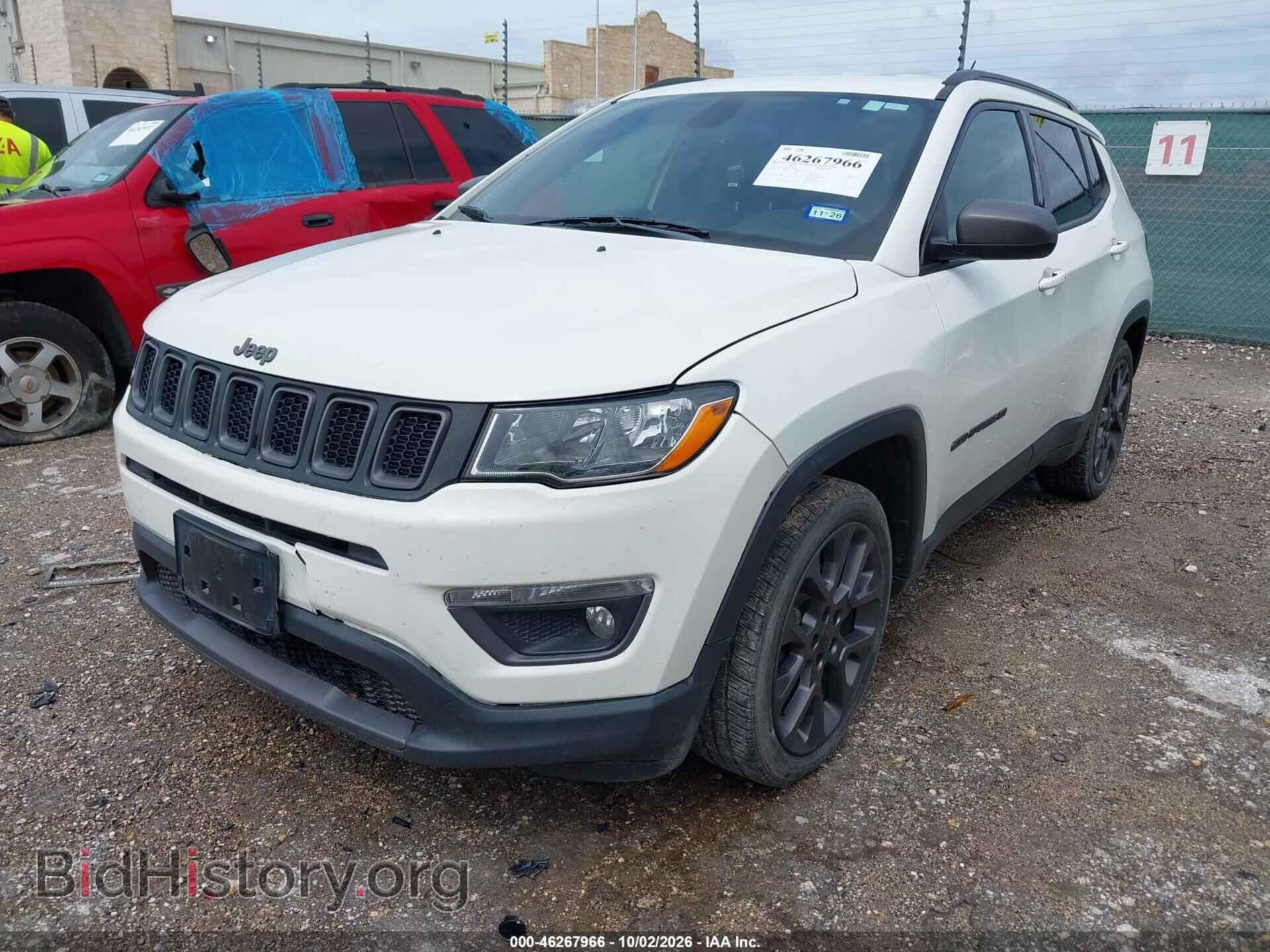 2021 JEEP COMPASS - VIN: 3C4NJCEB3MT545830 - Фото 2