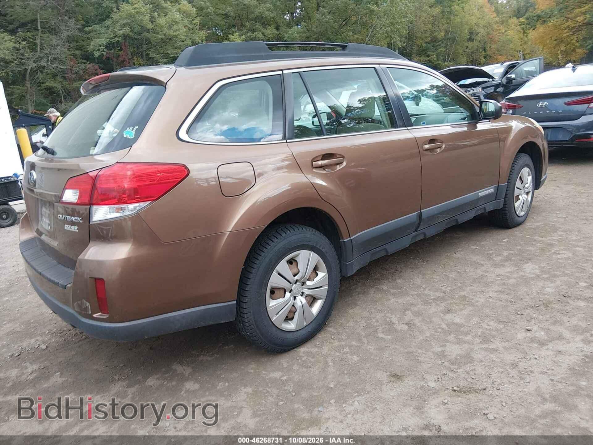 2011 SUBARU OUTBACK - VIN: 4S4BRBAC4B3396871 - Фото 4