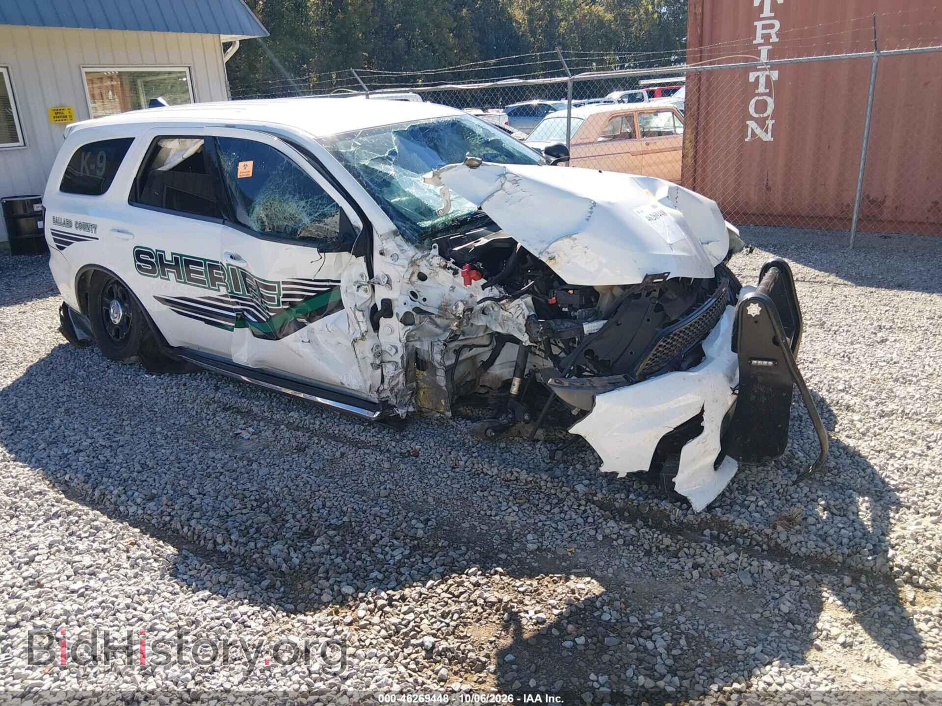 Report 1C4RDJFGXNC192653 DODGE DURANGO 2022 White Flexible Fuel - price ...