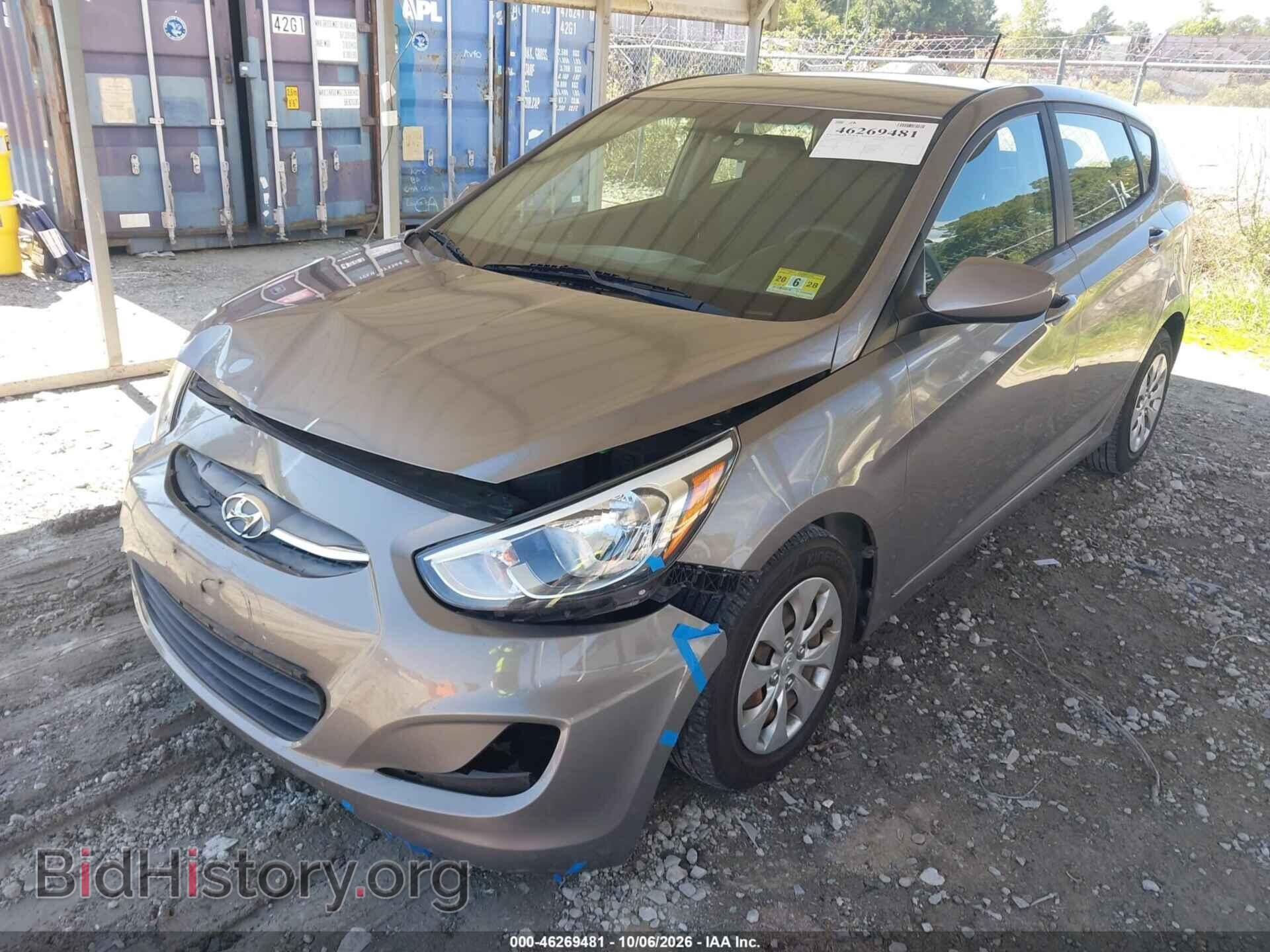 2017 HYUNDAI ACCENT - VIN: KMHCT5AE3HU357703 - Фото 2