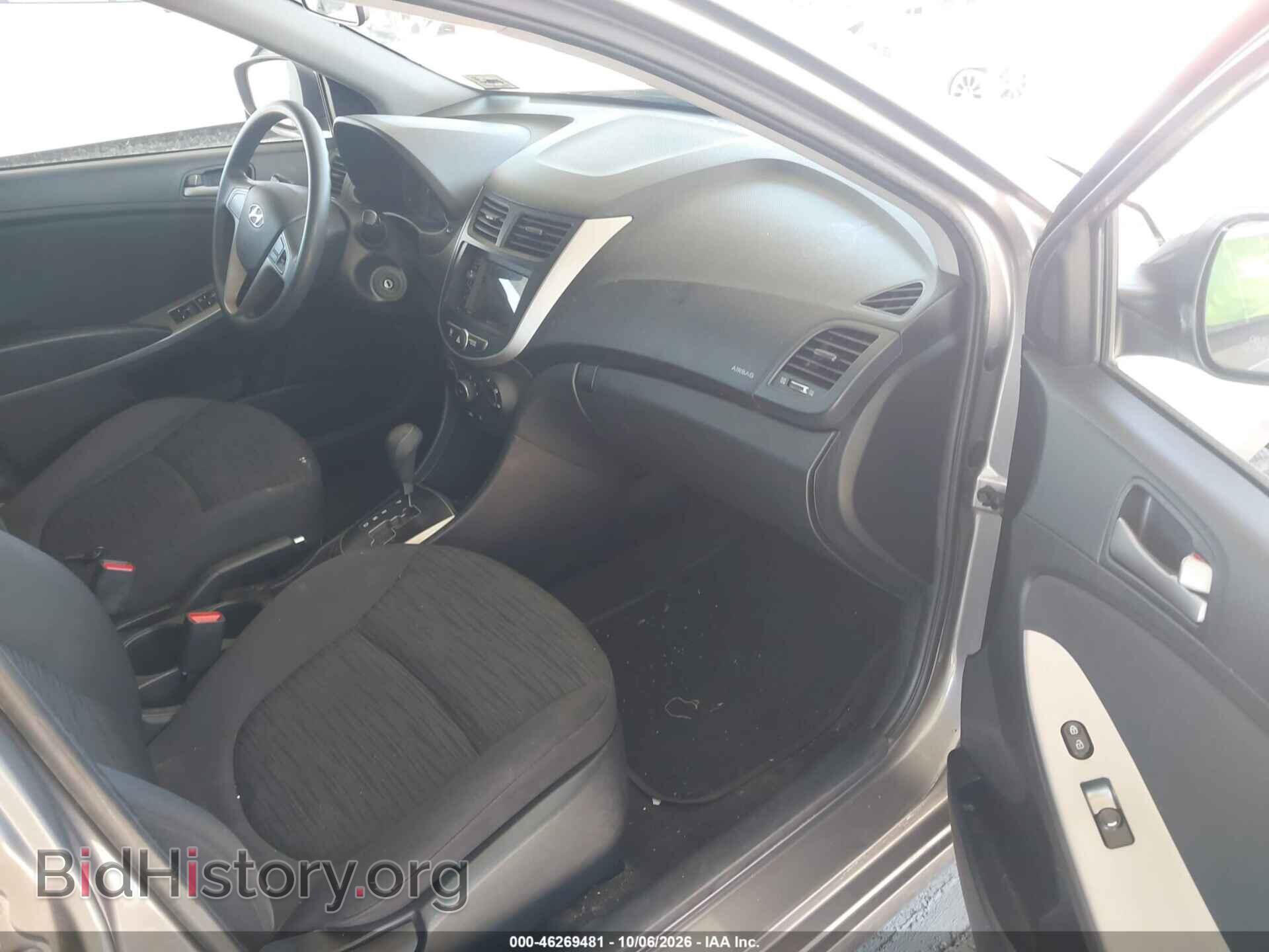 2017 HYUNDAI ACCENT - VIN: KMHCT5AE3HU357703 - Фото 5