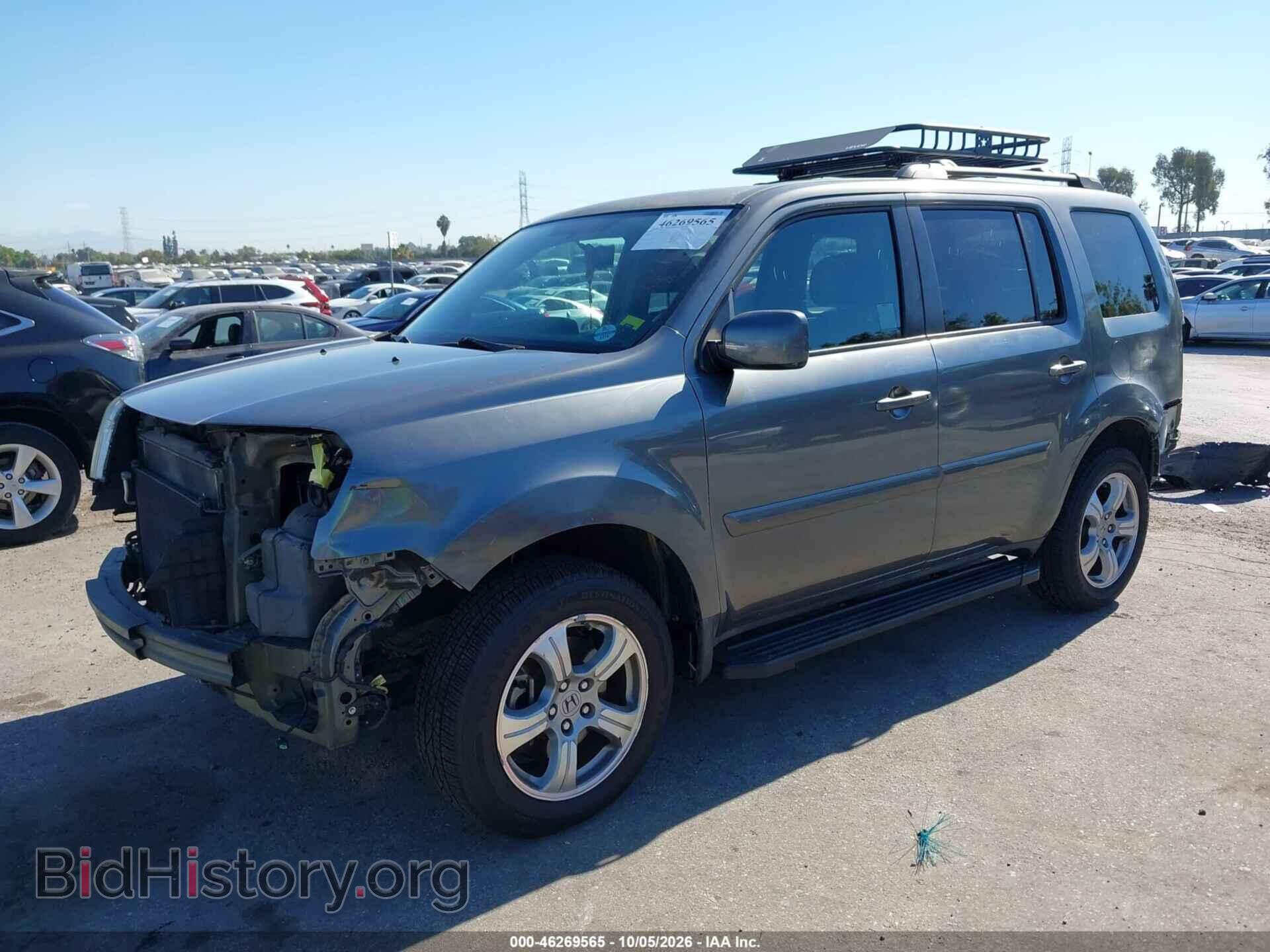 2013 HONDA PILOT - VIN: 5FNYF3H46DB039063 - Фото 2