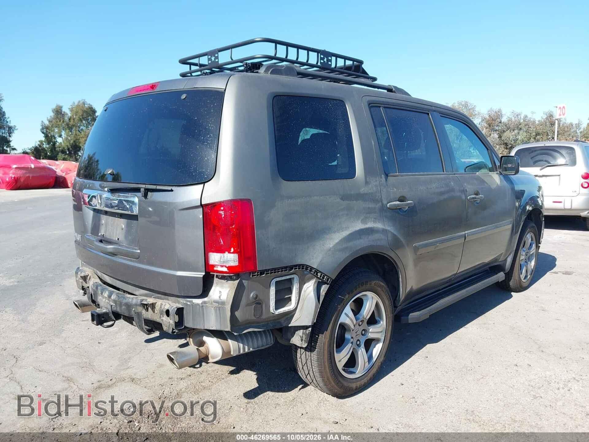 2013 HONDA PILOT - VIN: 5FNYF3H46DB039063 - Фото 4