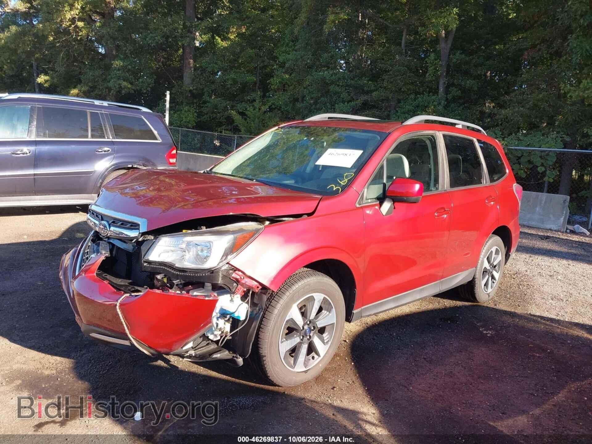 2018 SUBARU FORESTER - VIN: JF2SJAEC1JH614509 - Фото 2