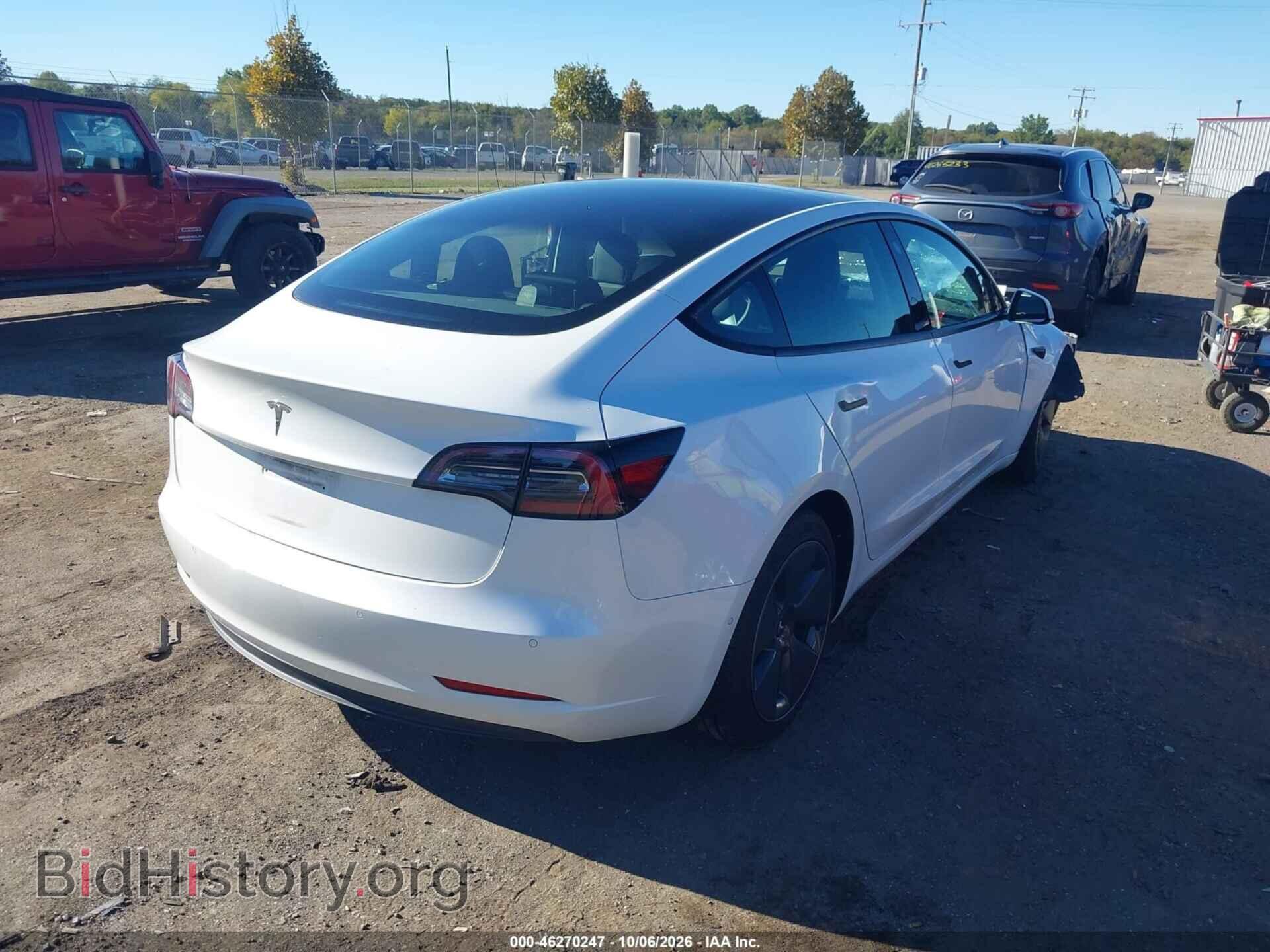 2022 TESLA MODEL 3 - VIN: 5YJ3E1EAXNF101481 - Фото 4