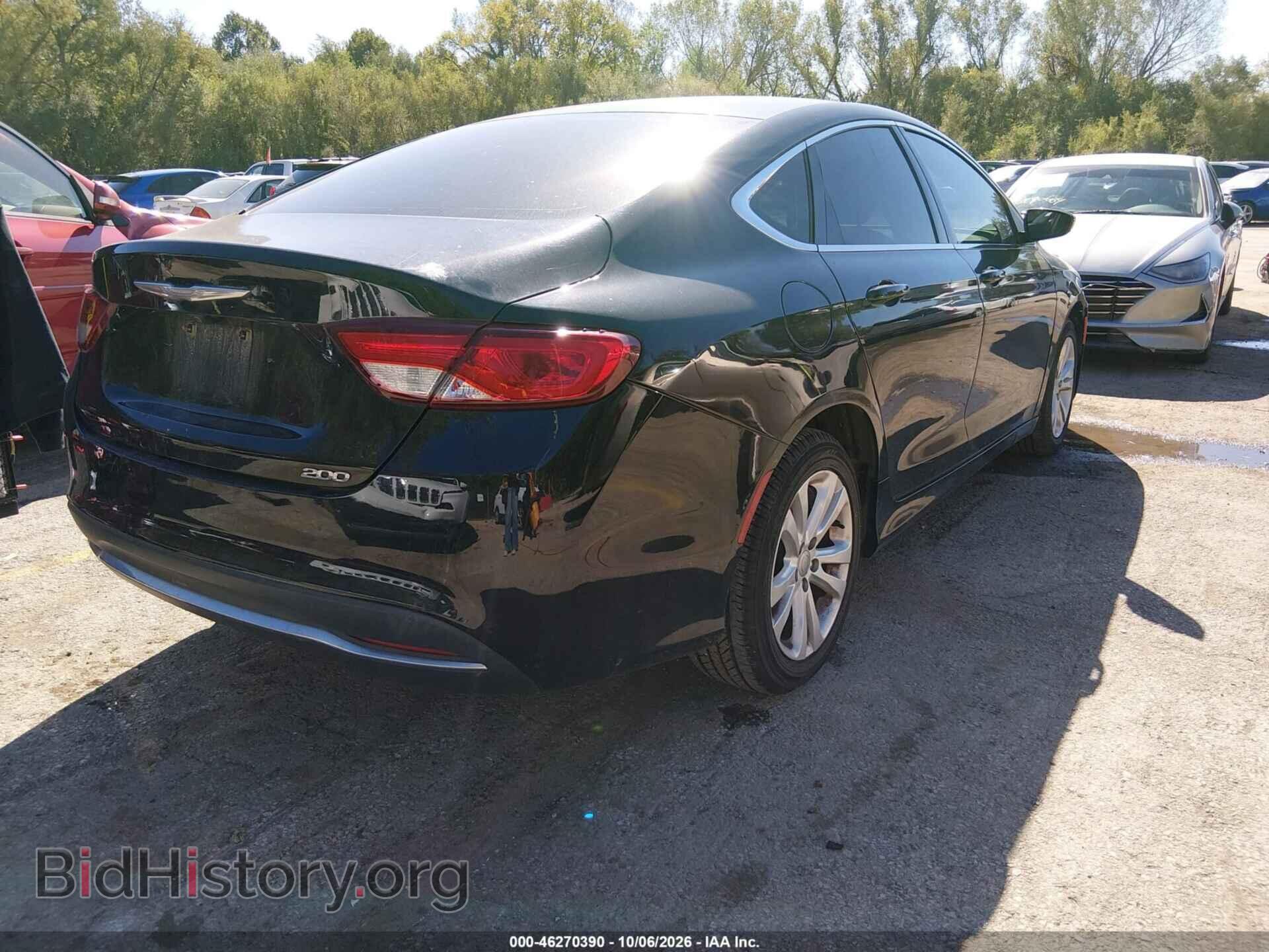 2015 CHRYSLER 200 - VIN: 1C3CCCAB9FN747943 - Фото 4