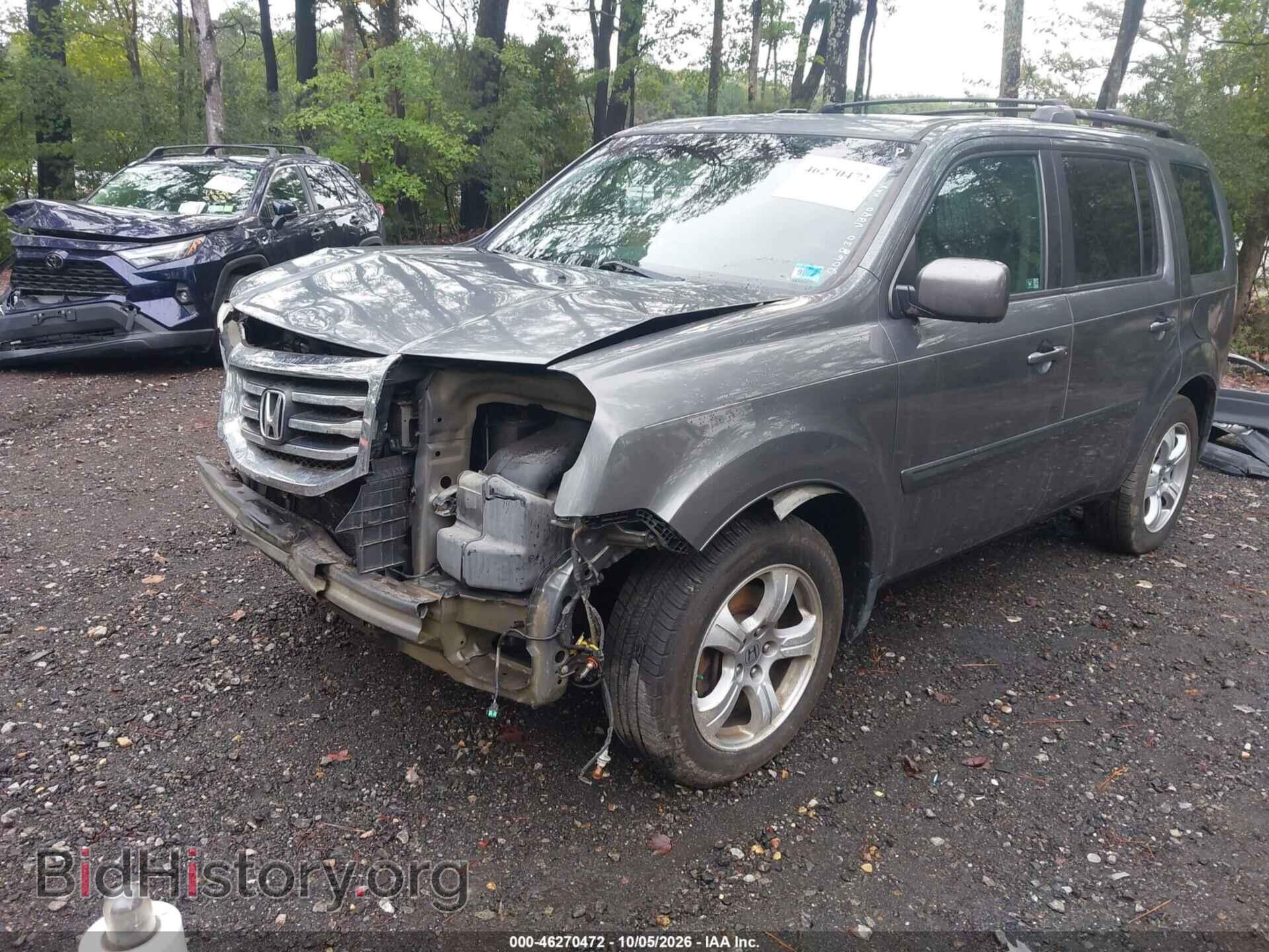 2012 HONDA PILOT - VIN: 5FNYF4H45CB009122 - Photo 2