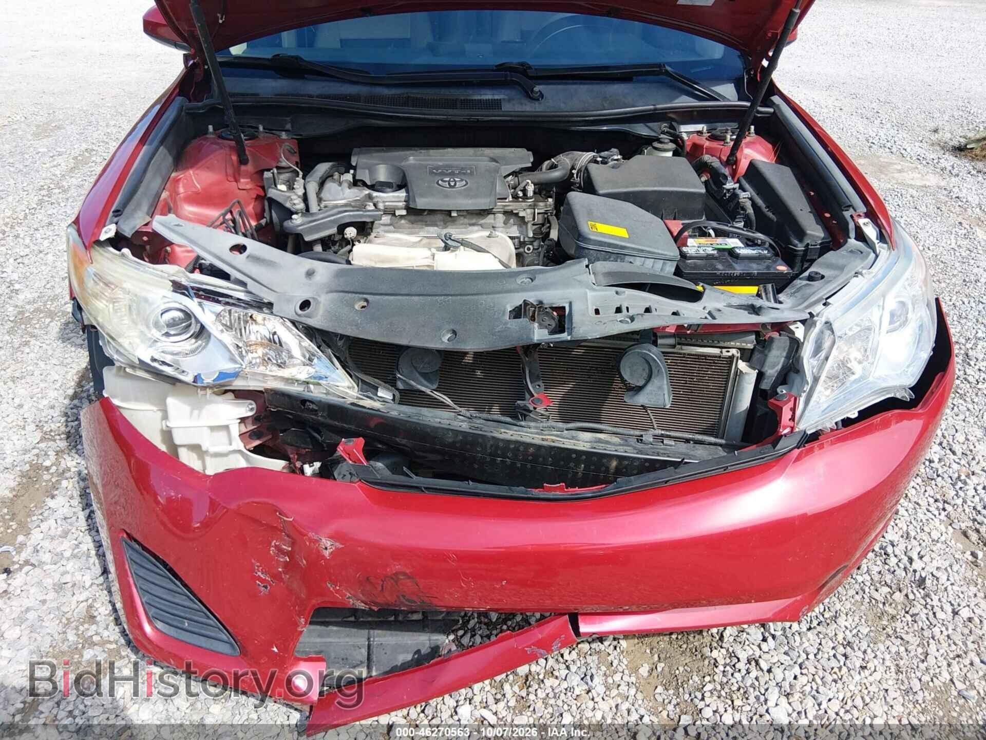 2012 TOYOTA CAMRY - VIN: 4T4BF1FK5CR169743 - Фото 10