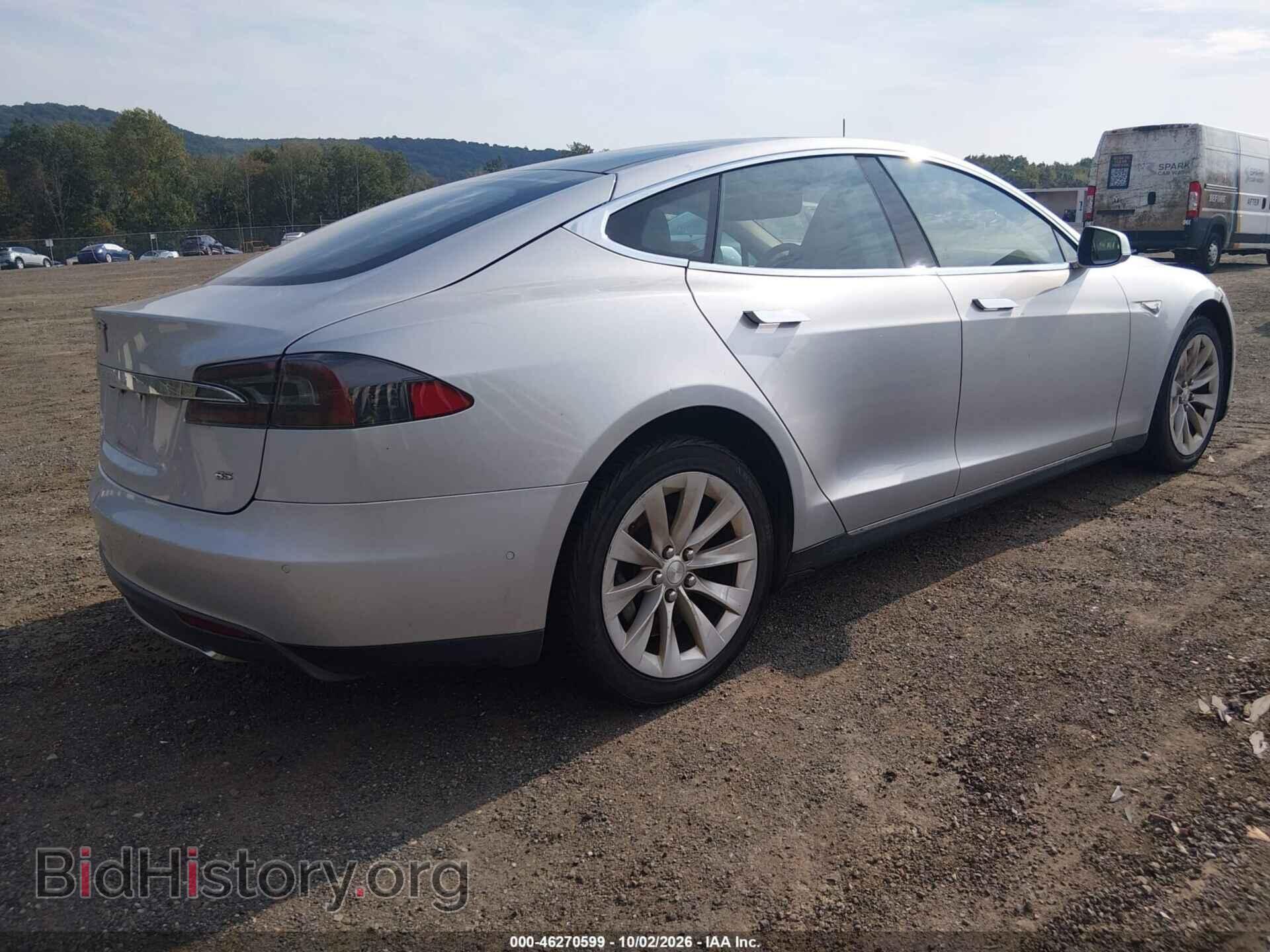 2014 TESLA MODEL S - VIN: 5YJSA1H11EFP62187 - Photo 4