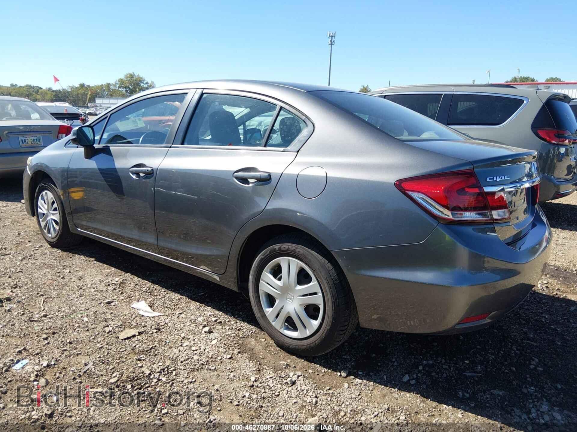 2013 HONDA CIVIC - VIN: 19XFB2F50DE088841 - Фото 3