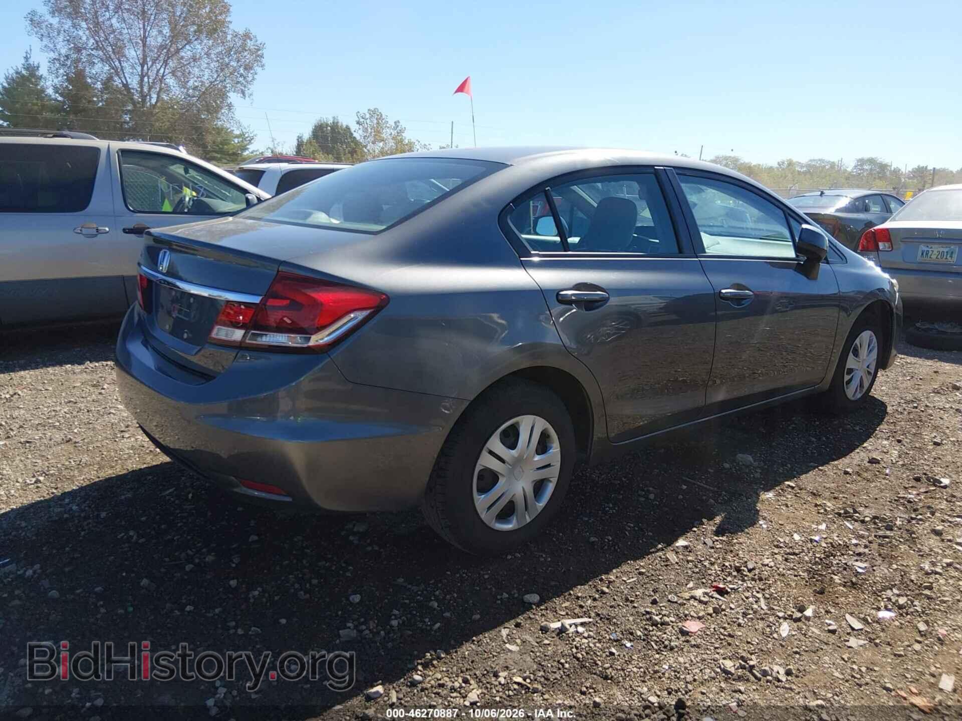 2013 HONDA CIVIC - VIN: 19XFB2F50DE088841 - Фото 4