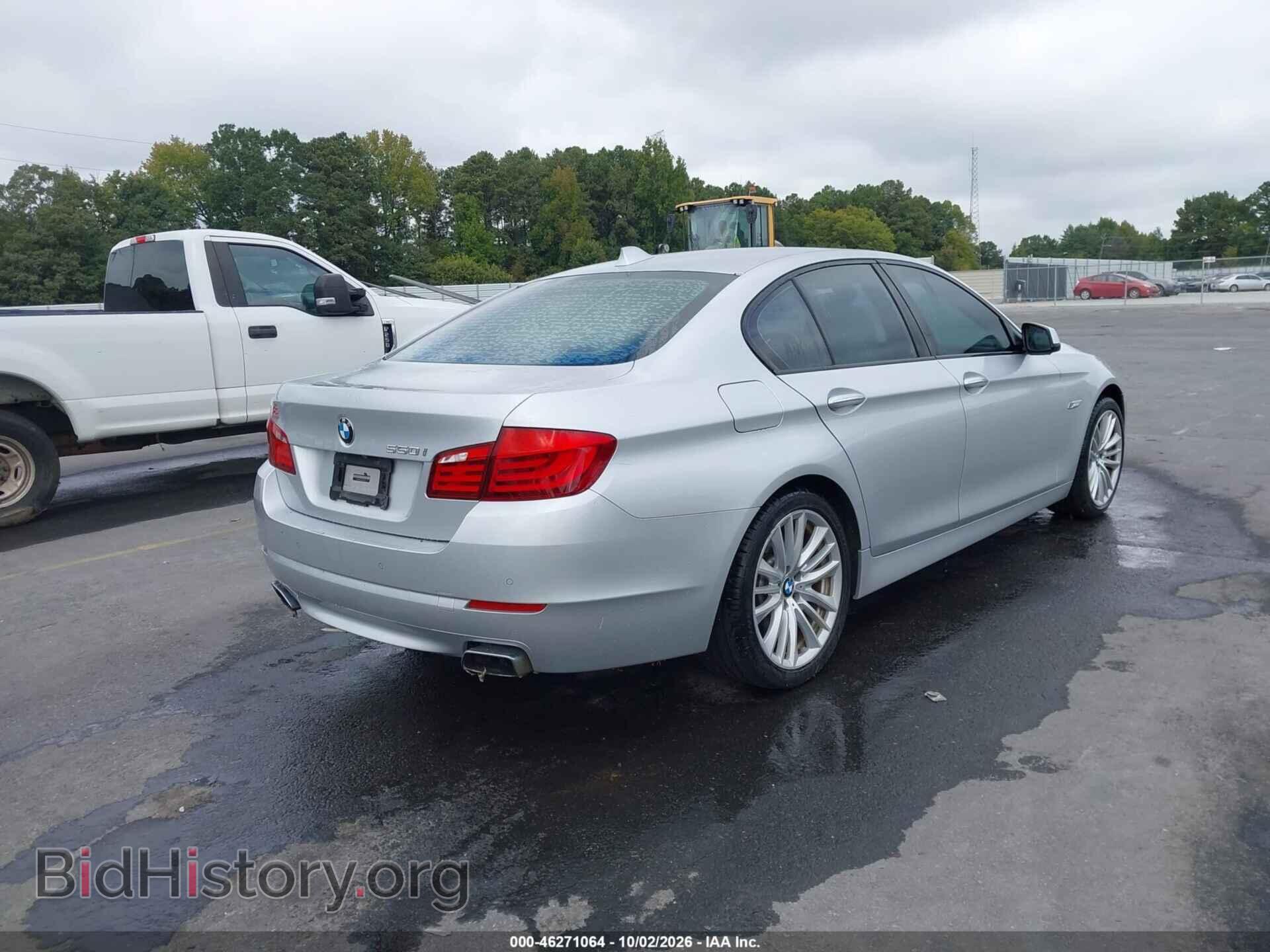 2011 BMW 550I - VIN: WBAFR9C52BC757296 - Фото 4