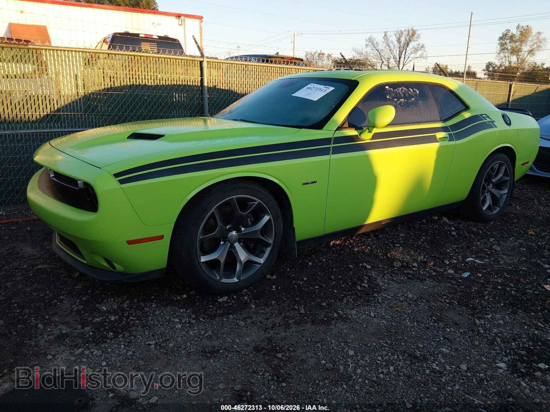 2015 Dodge CHALLENGER (VIN 2C3CDZBT0FH707105) — фото 2 из 16
